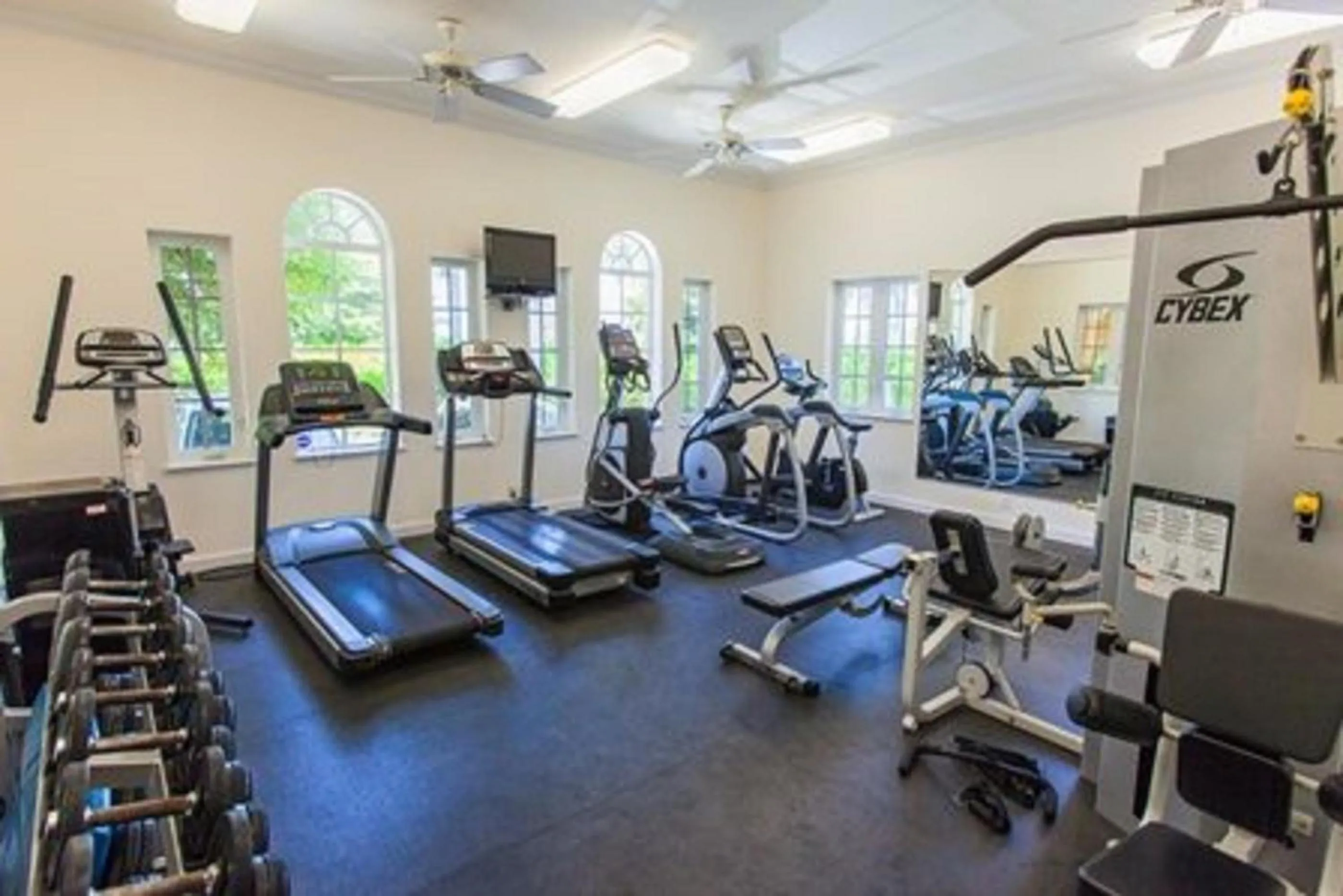 Fitness centre/facilities in The Tuscany on Grace Bay