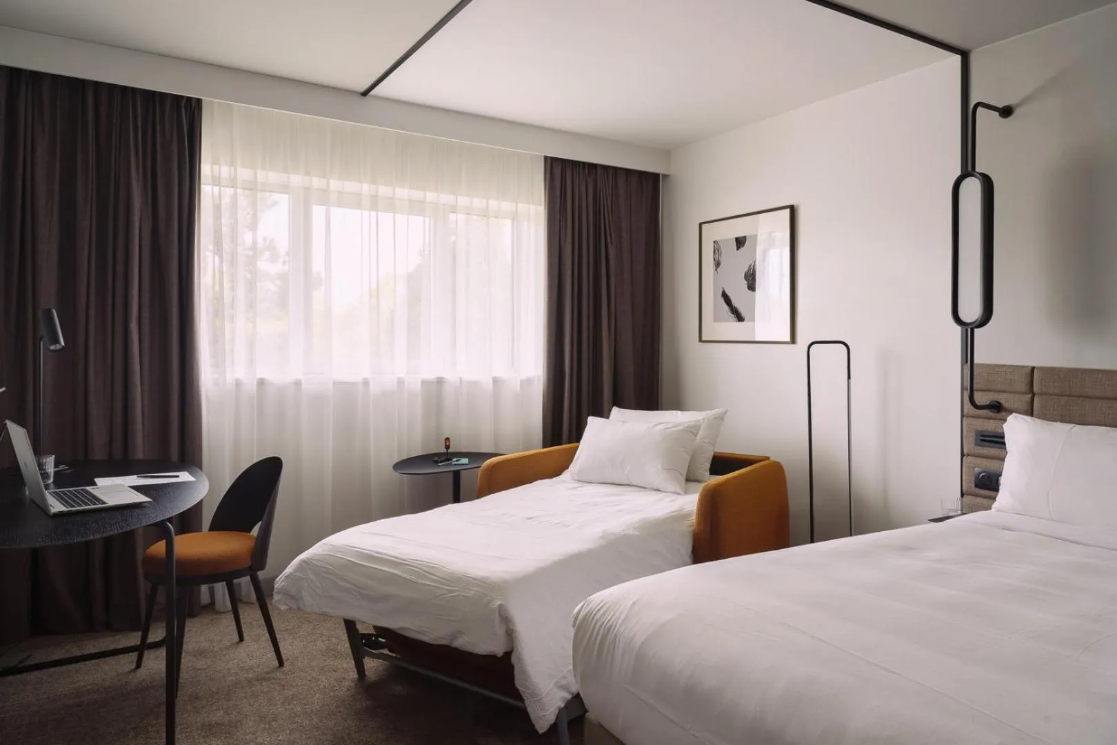 Bedroom, Bed in Novotel Saint-Quentin en Yvelines