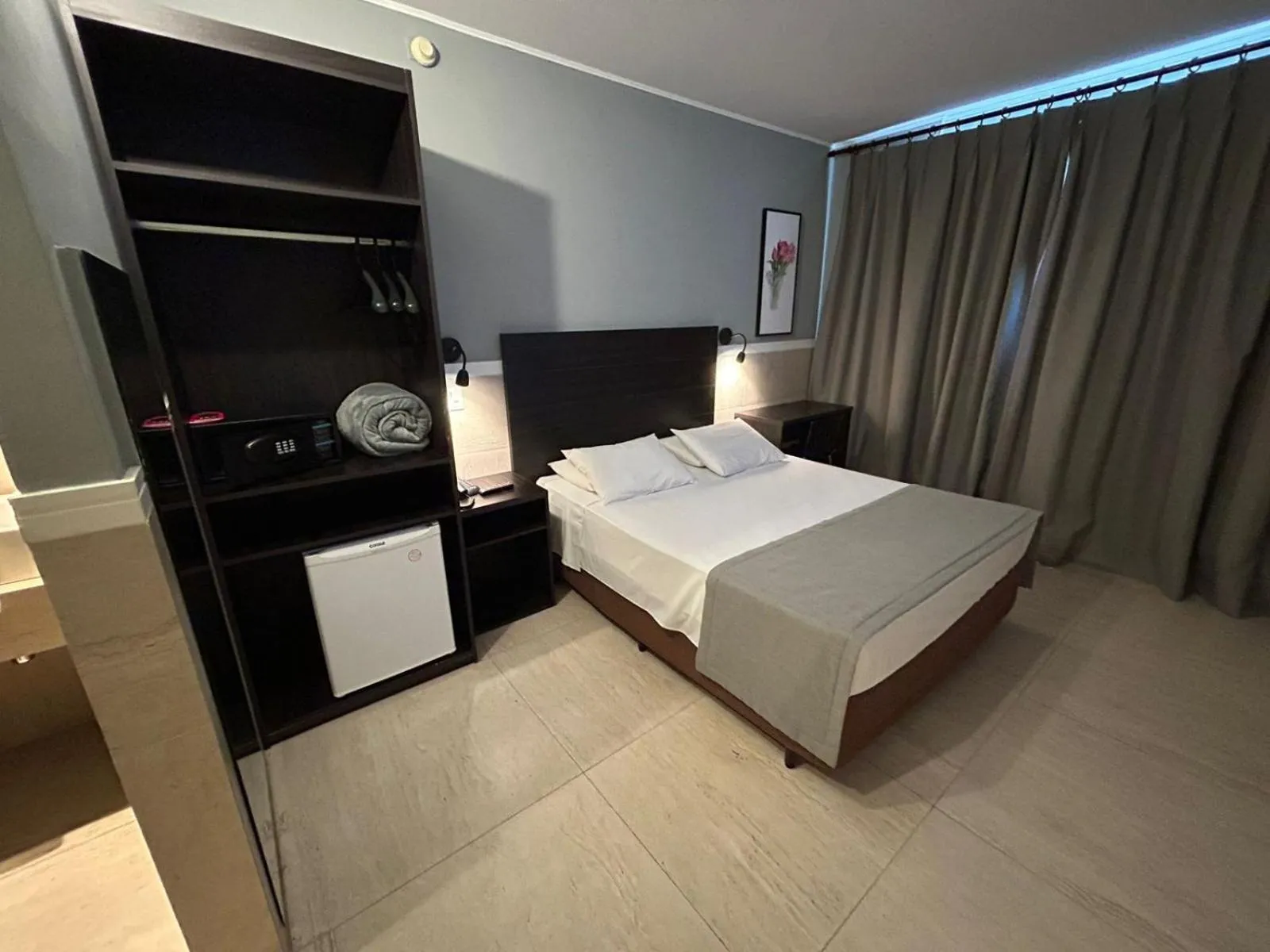 Bed in Hotel Mega Polo