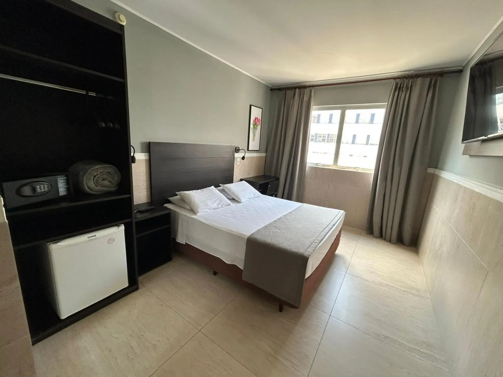 Bed in Hotel Mega Polo