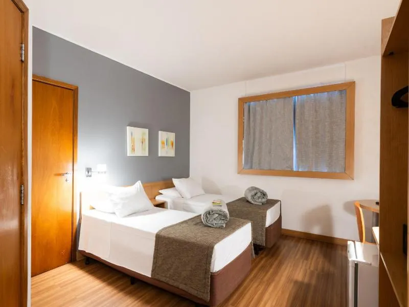 Bed in Hotel Mega Polo