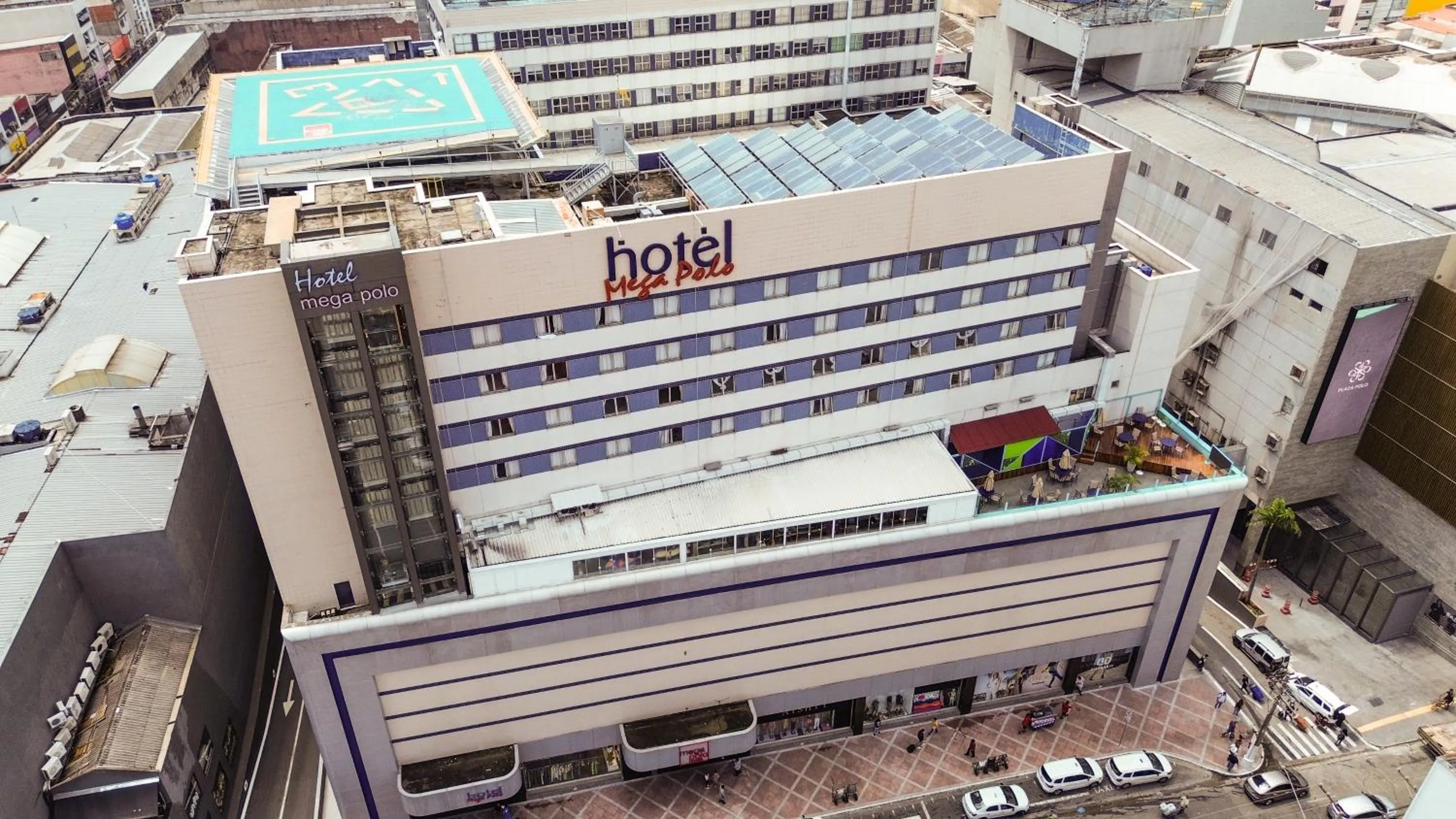 Property building in Hotel Mega Polo