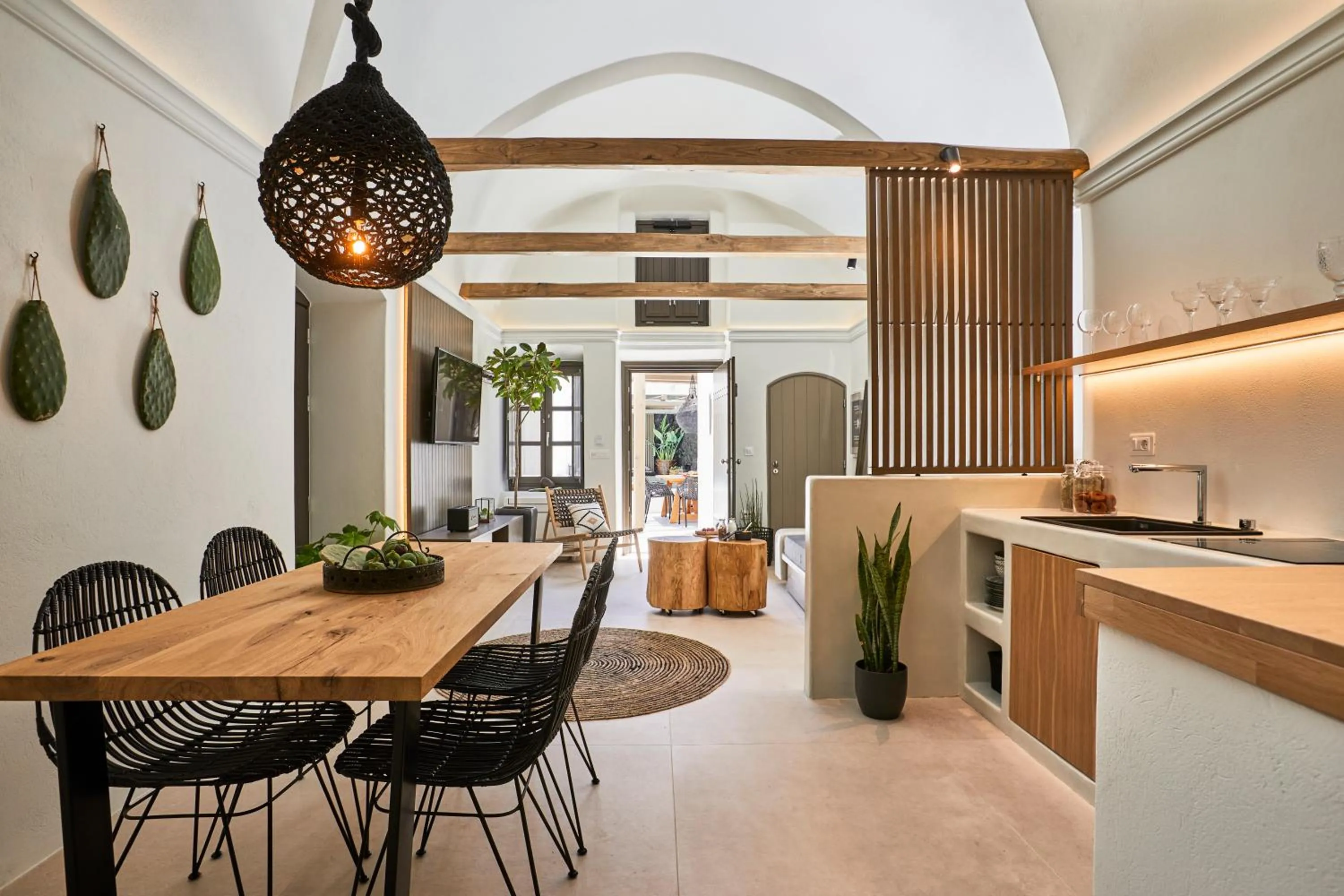 Kitchen or kitchenette in Floria Suites