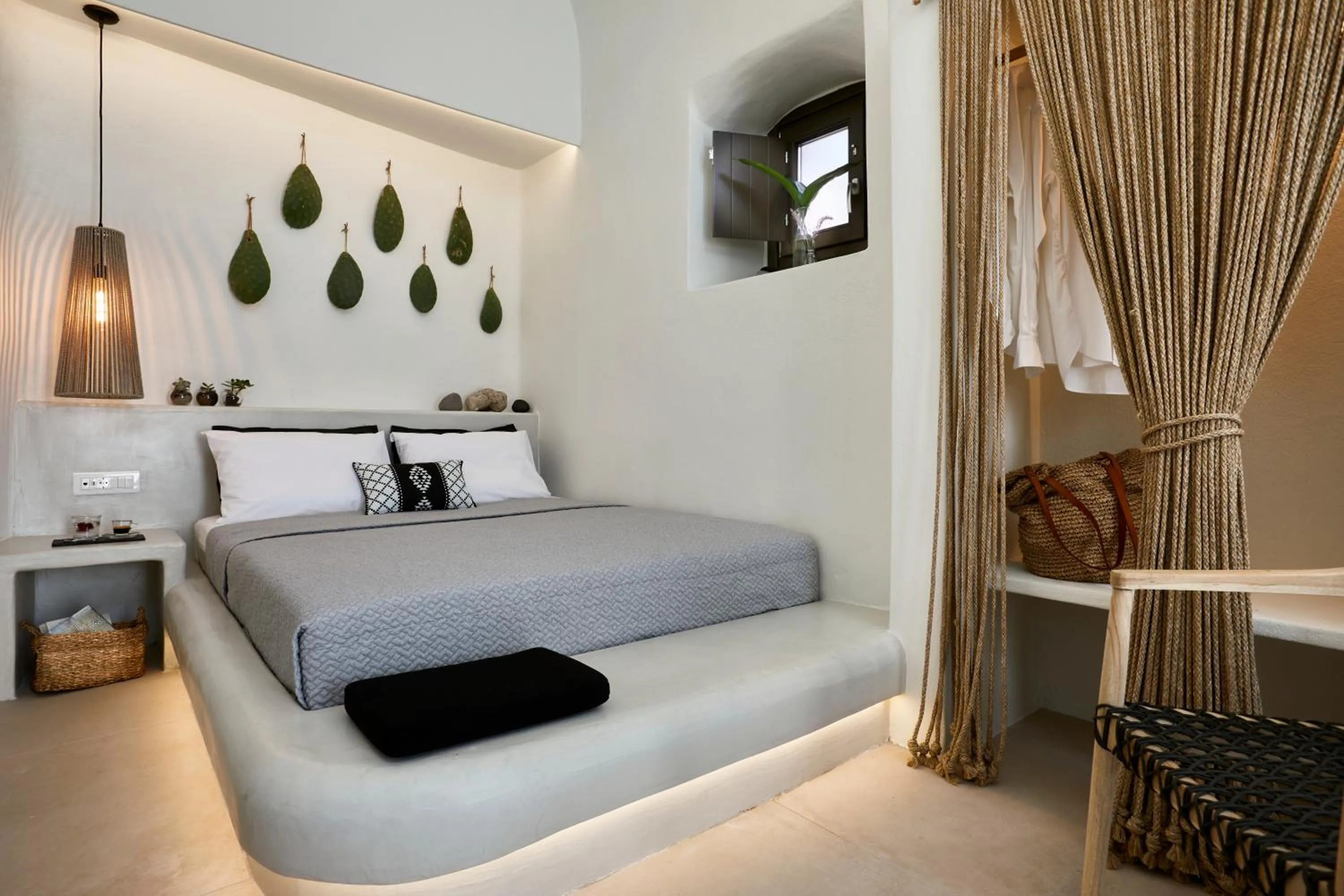 Bed in Floria Suites