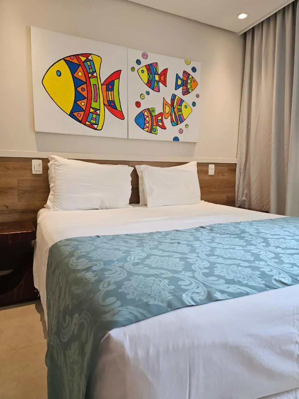 Double or Twin Room with Partial Sea View in Juquehy La Plage Hotel