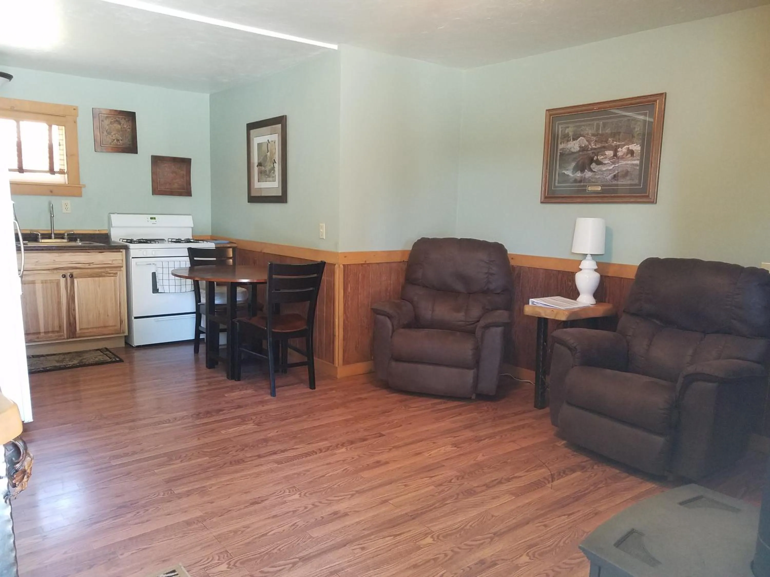 Kitchen or kitchenette in Lake View Lodge