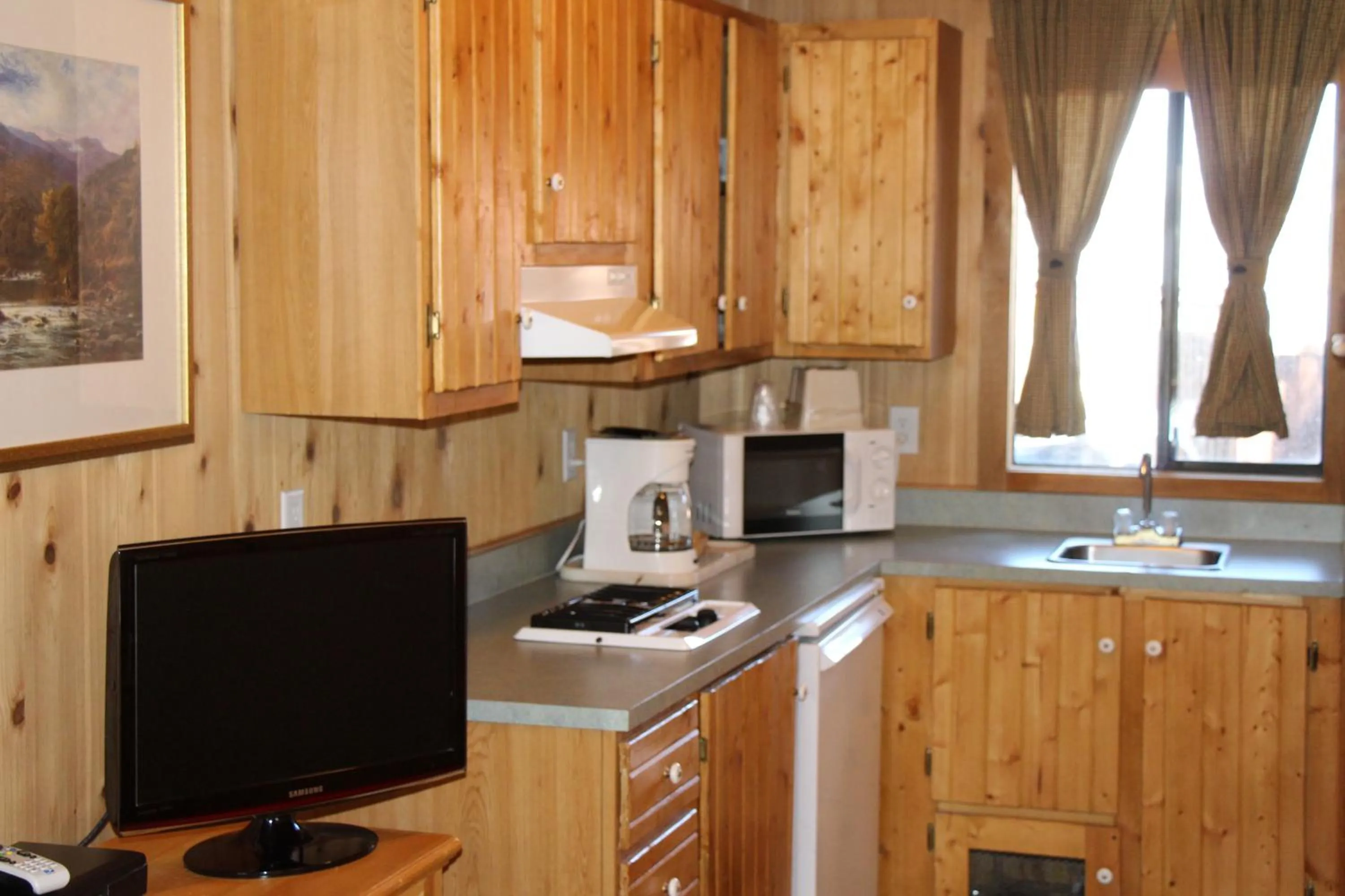 Kitchen or kitchenette in Lake View Lodge