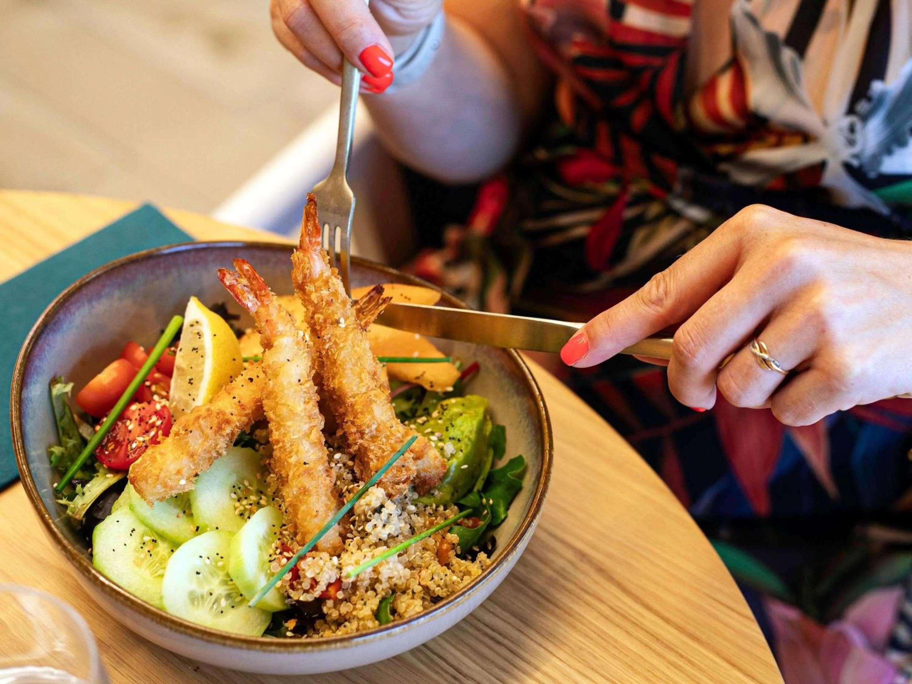 Restaurant/places to eat in Novotel Montpellier