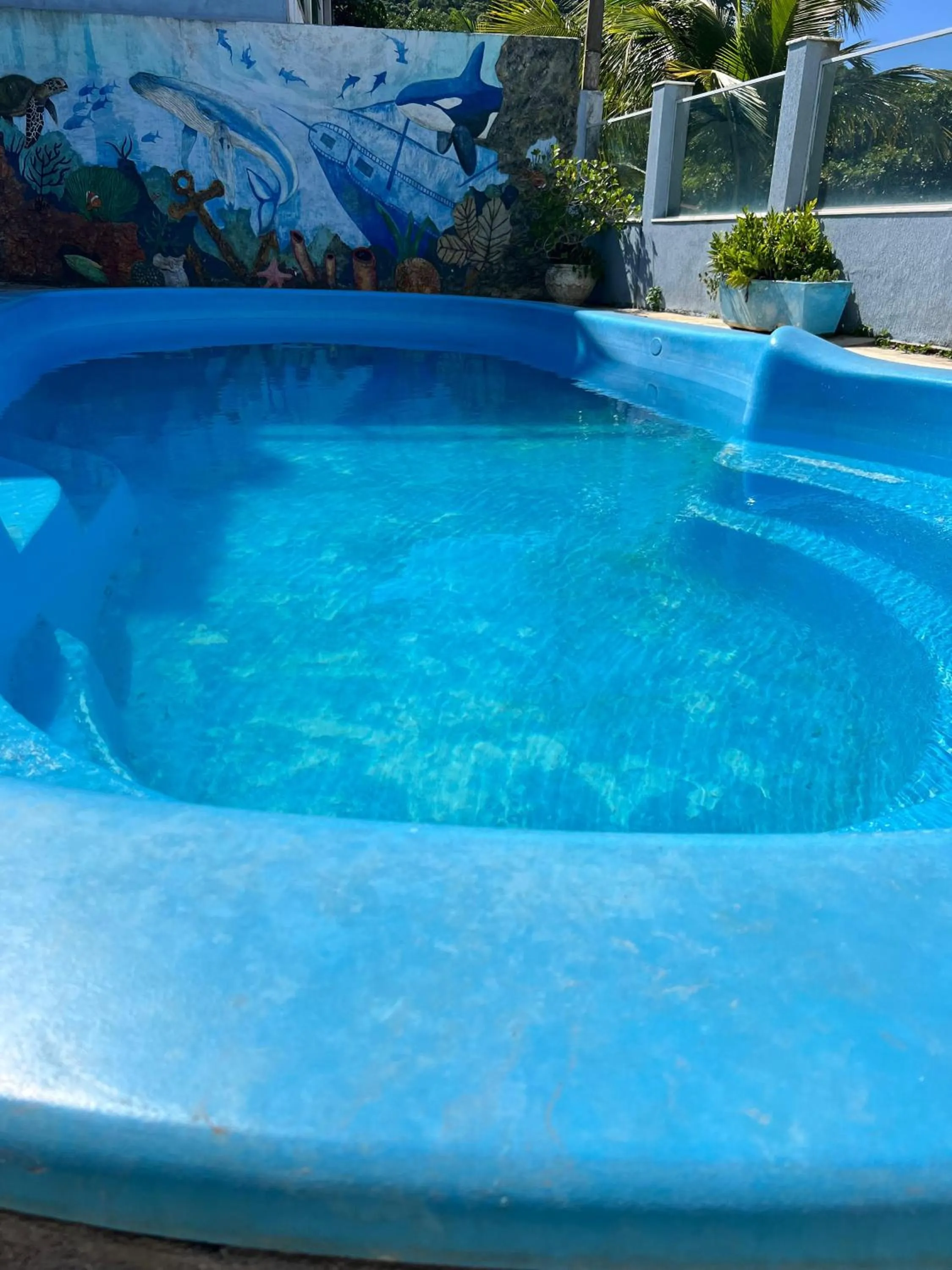 Swimming pool in Pousada Casa da Praia