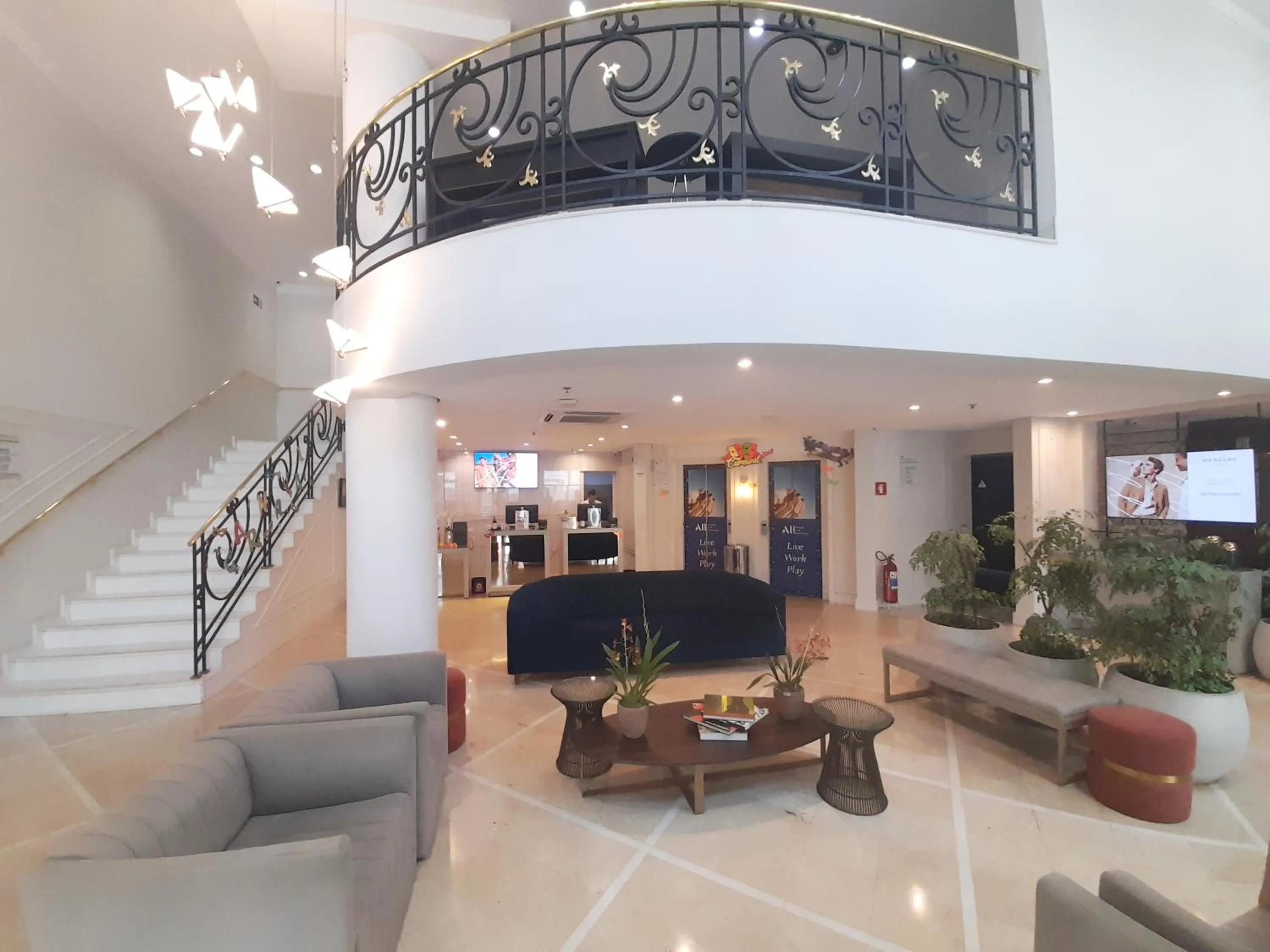 Lobby or reception in lMPECAVEL Flat - Moema proximo Shopping Ibirapuera