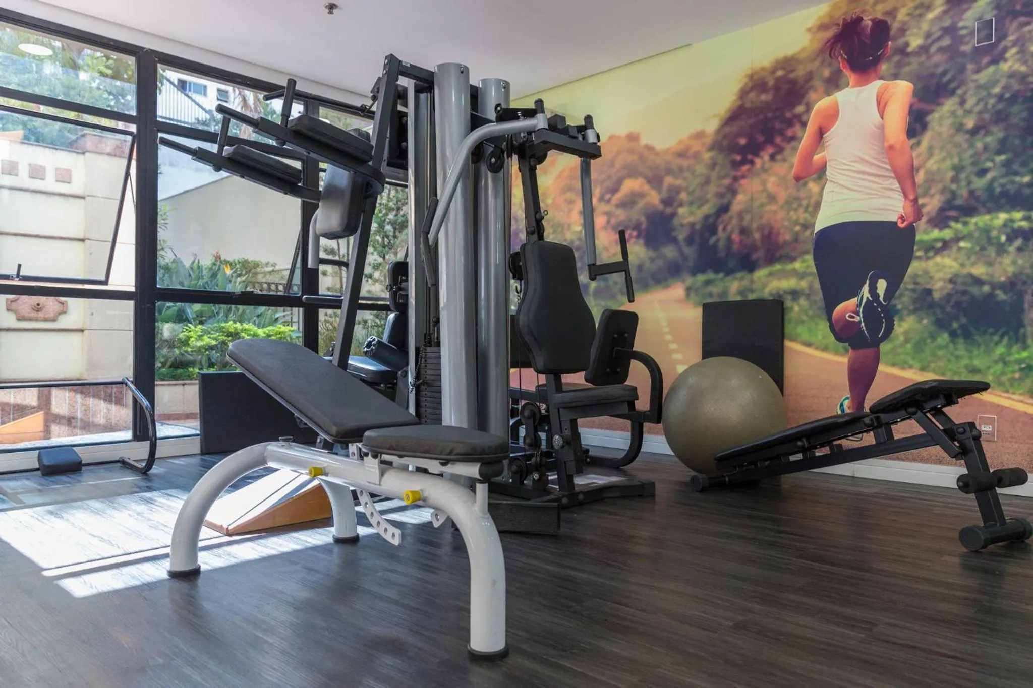 Fitness centre/facilities in lMPECAVEL Flat - Moema proximo Shopping Ibirapuera