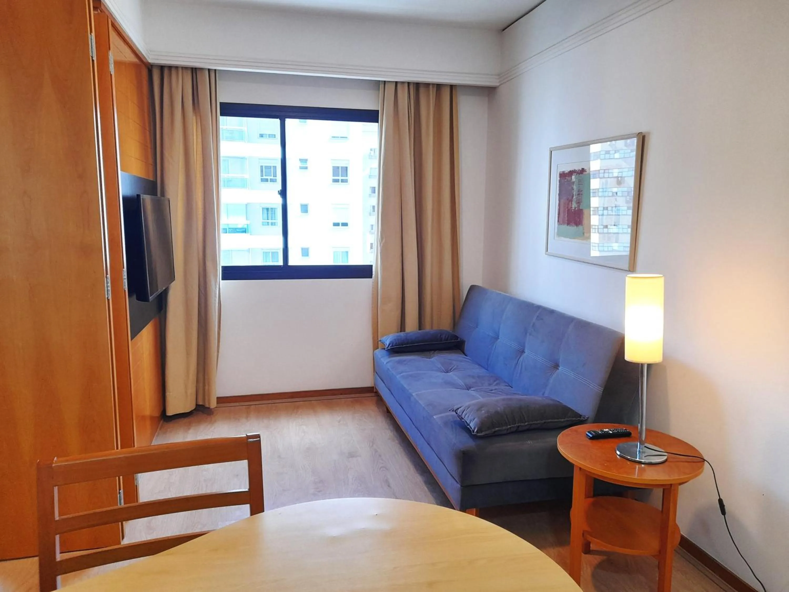 Living room in lMPECAVEL Flat - Moema proximo Shopping Ibirapuera