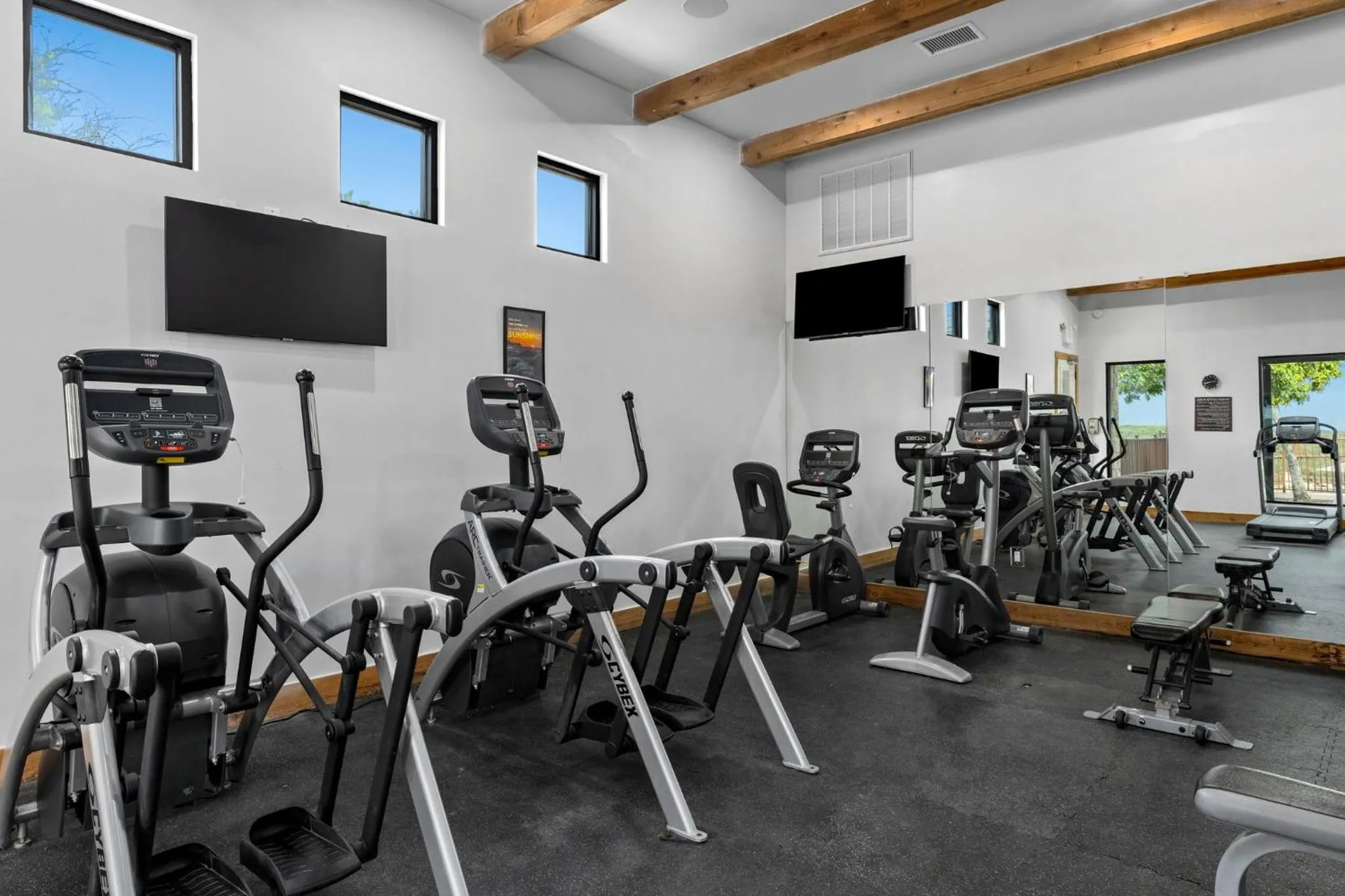 Fitness centre/facilities in WorldMark Hunt – Stablewood Springs Resort