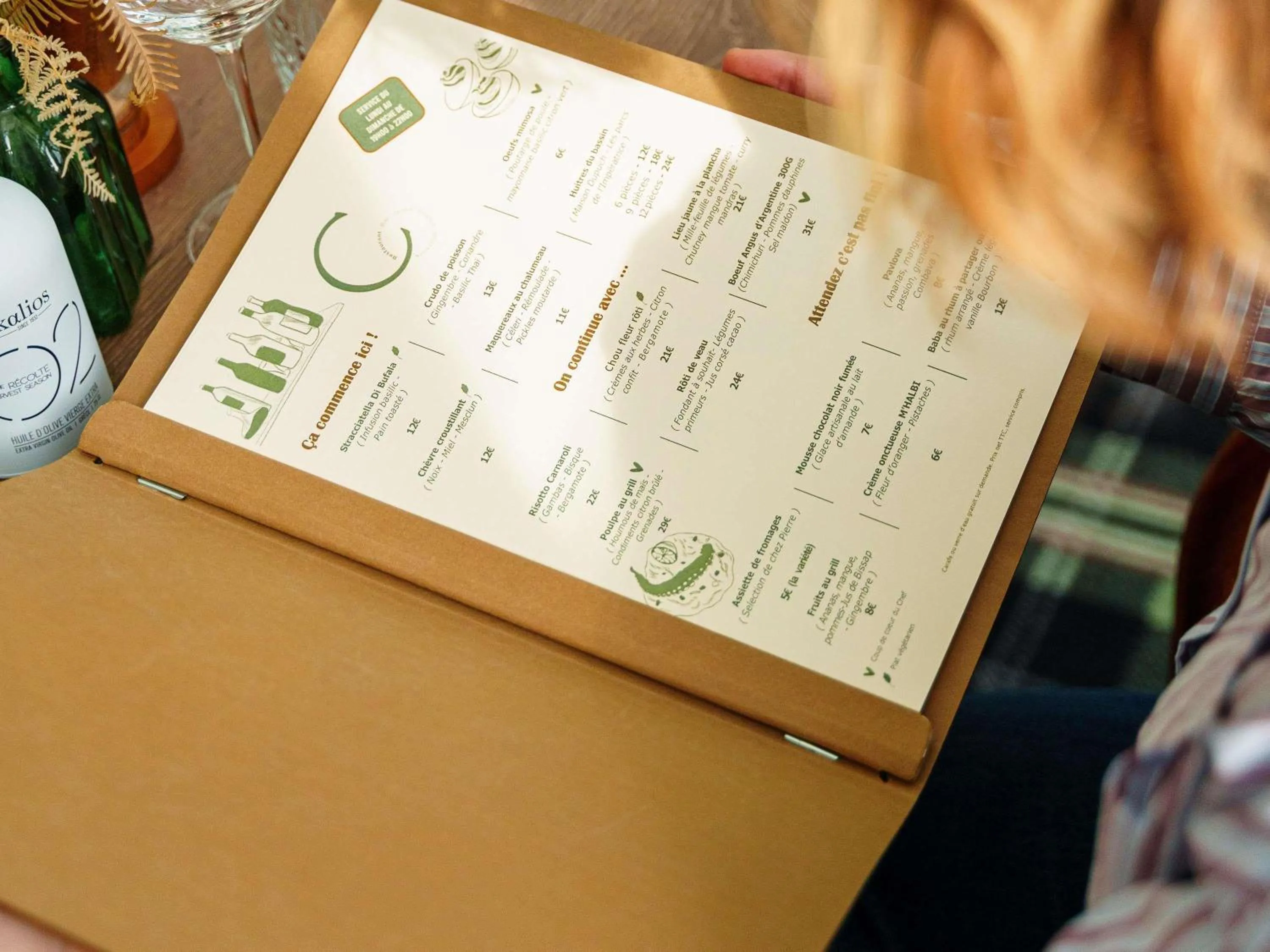 Restaurant/places to eat in Mercure Bordeaux Chateau Chartrons