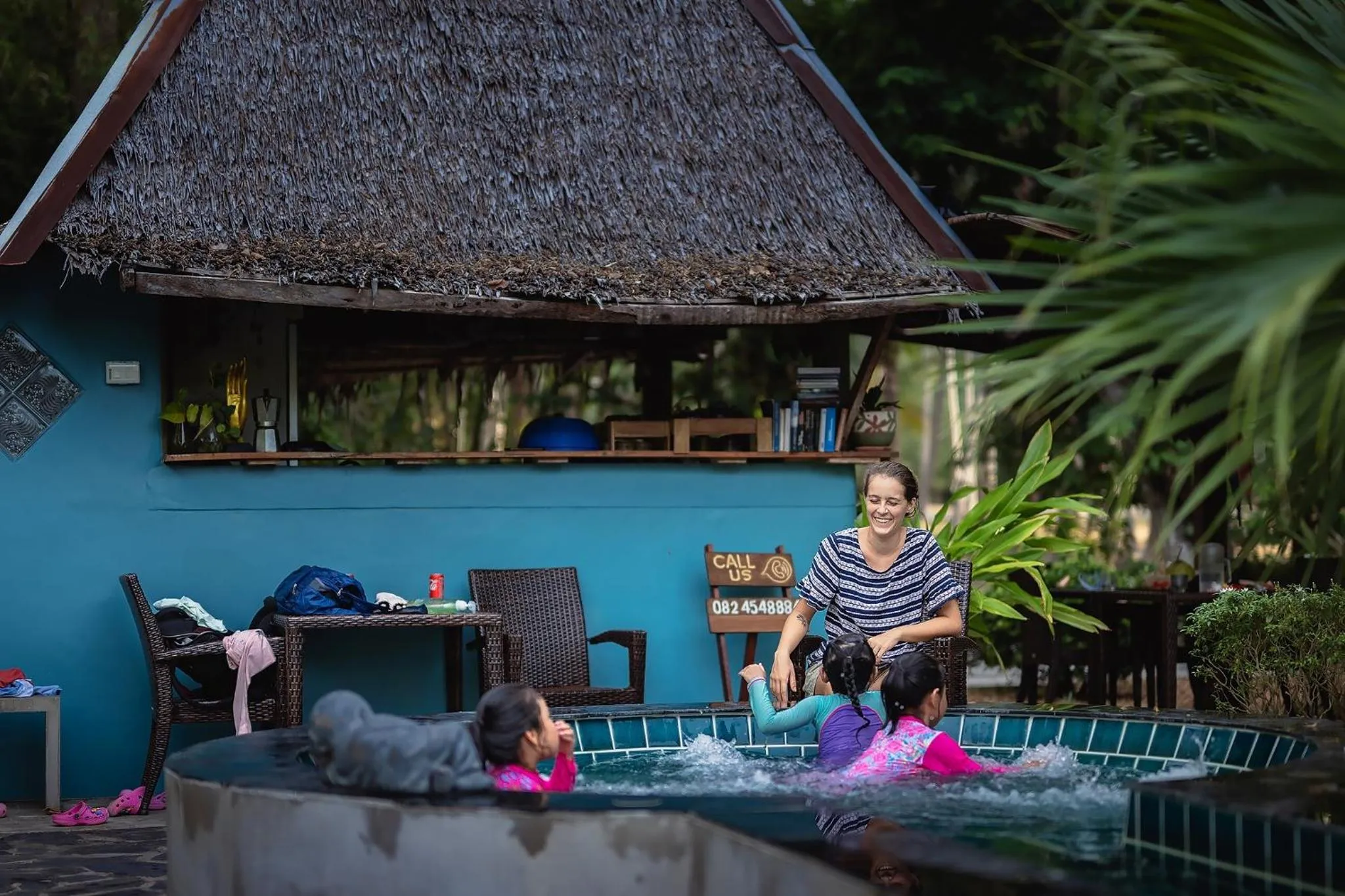 Swimming pool in Leeloo Paradise