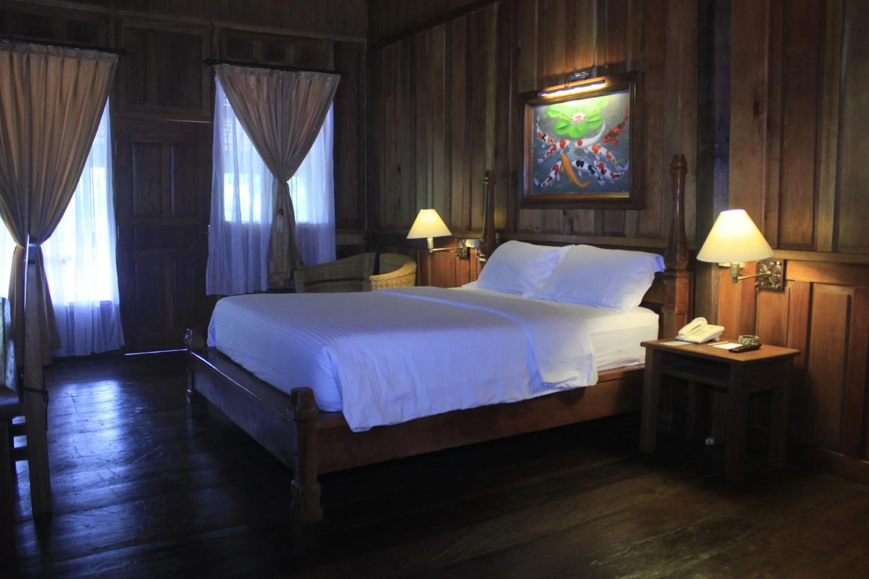 Bed in Wakatobi Patuno Diving and Beach Resort by SAHID