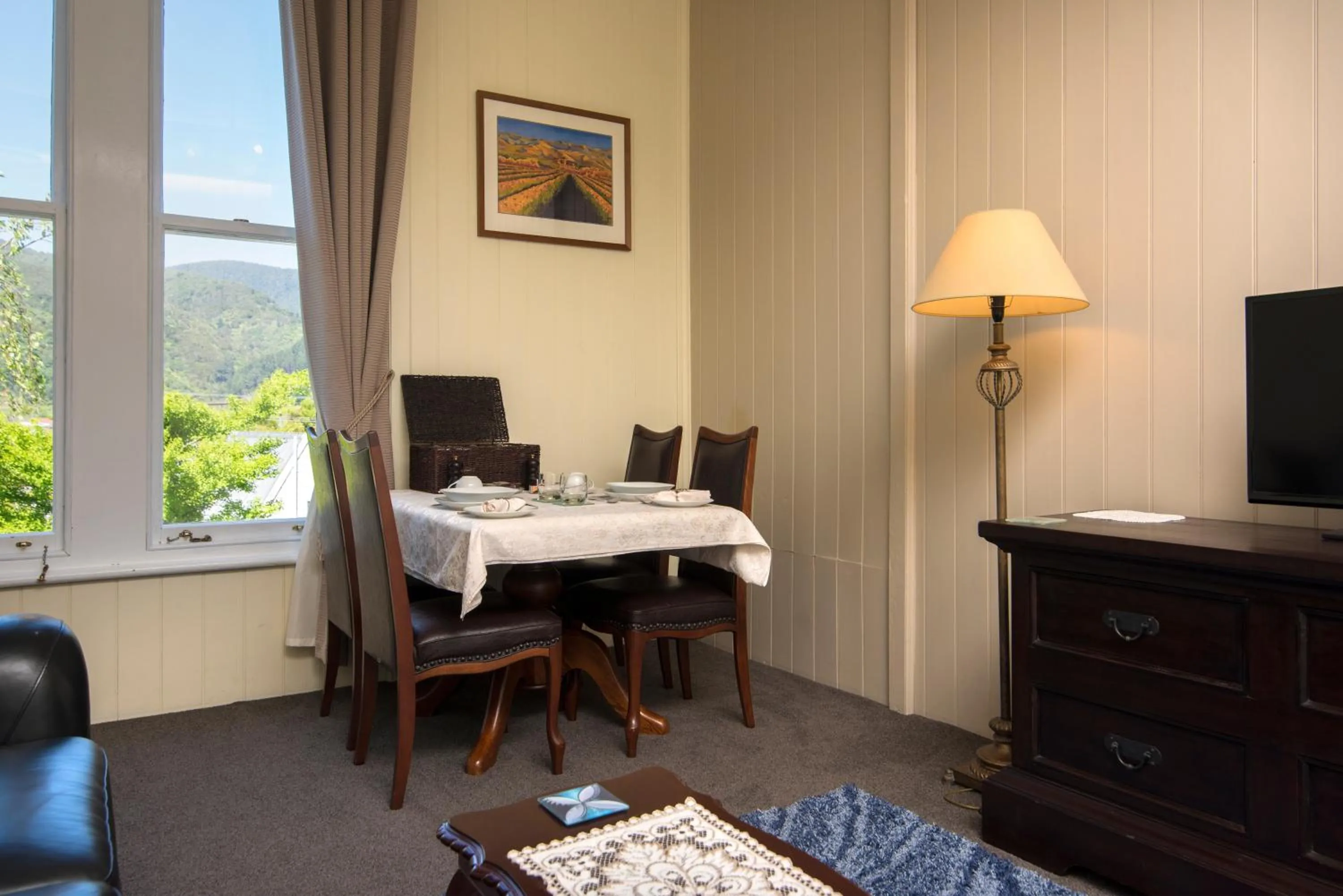 Dining area in Sennen House Boutique Accommodation