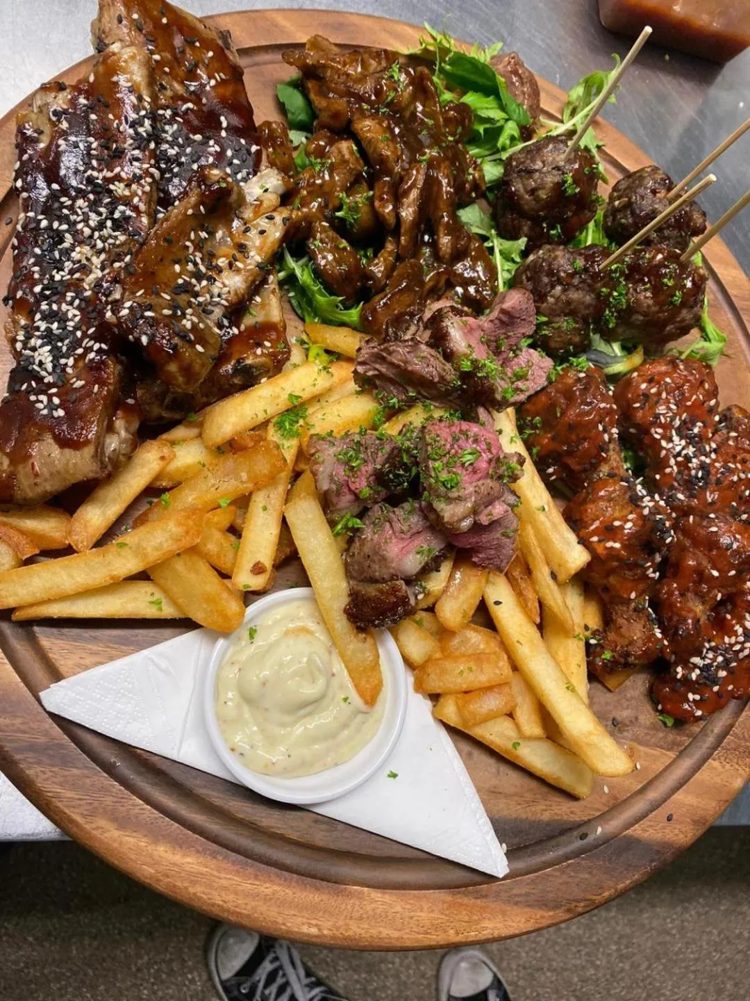 Food and drinks in Essex Arms