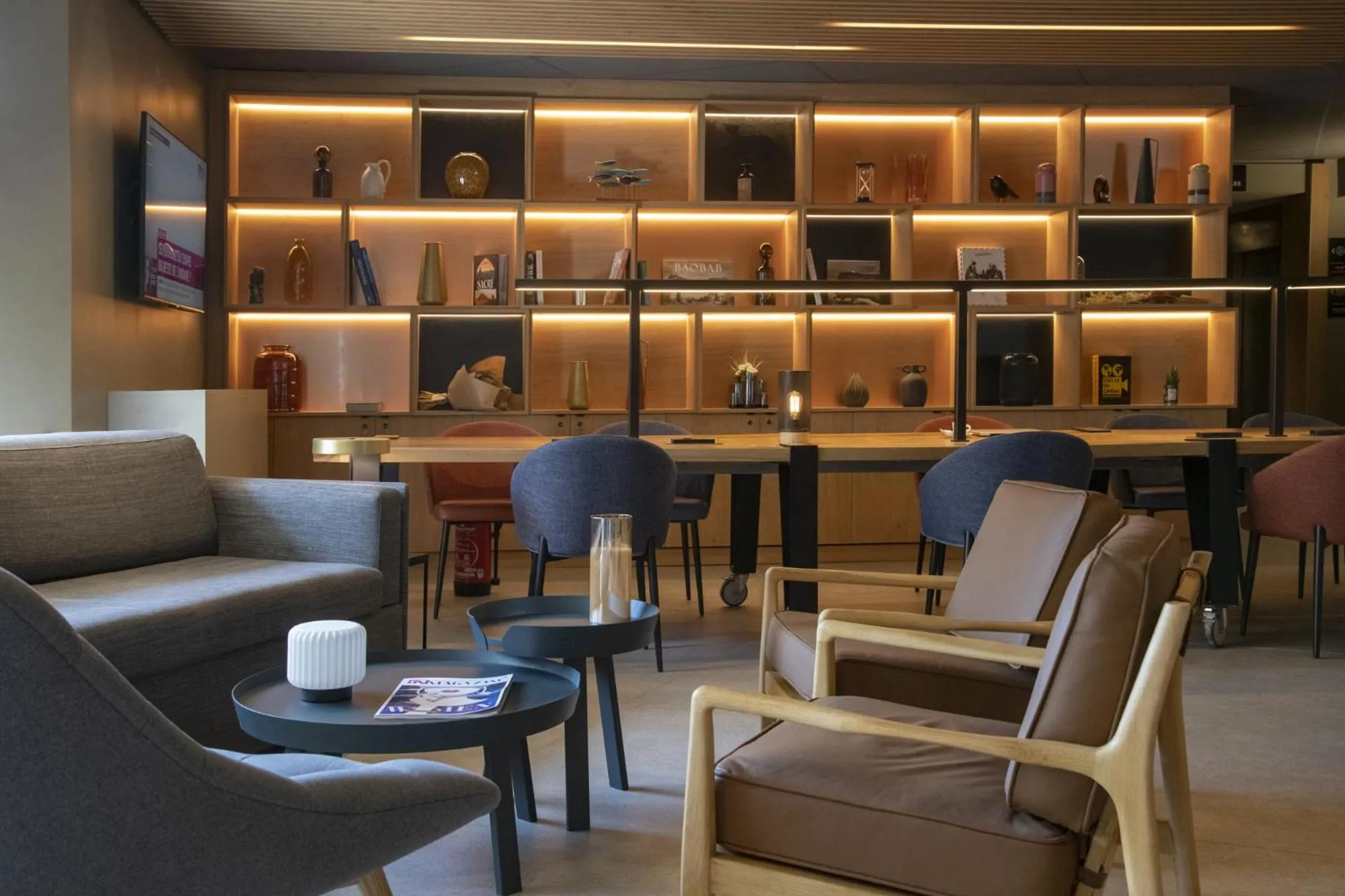 Lobby or reception in Novotel Antibes Sophia Antipolis