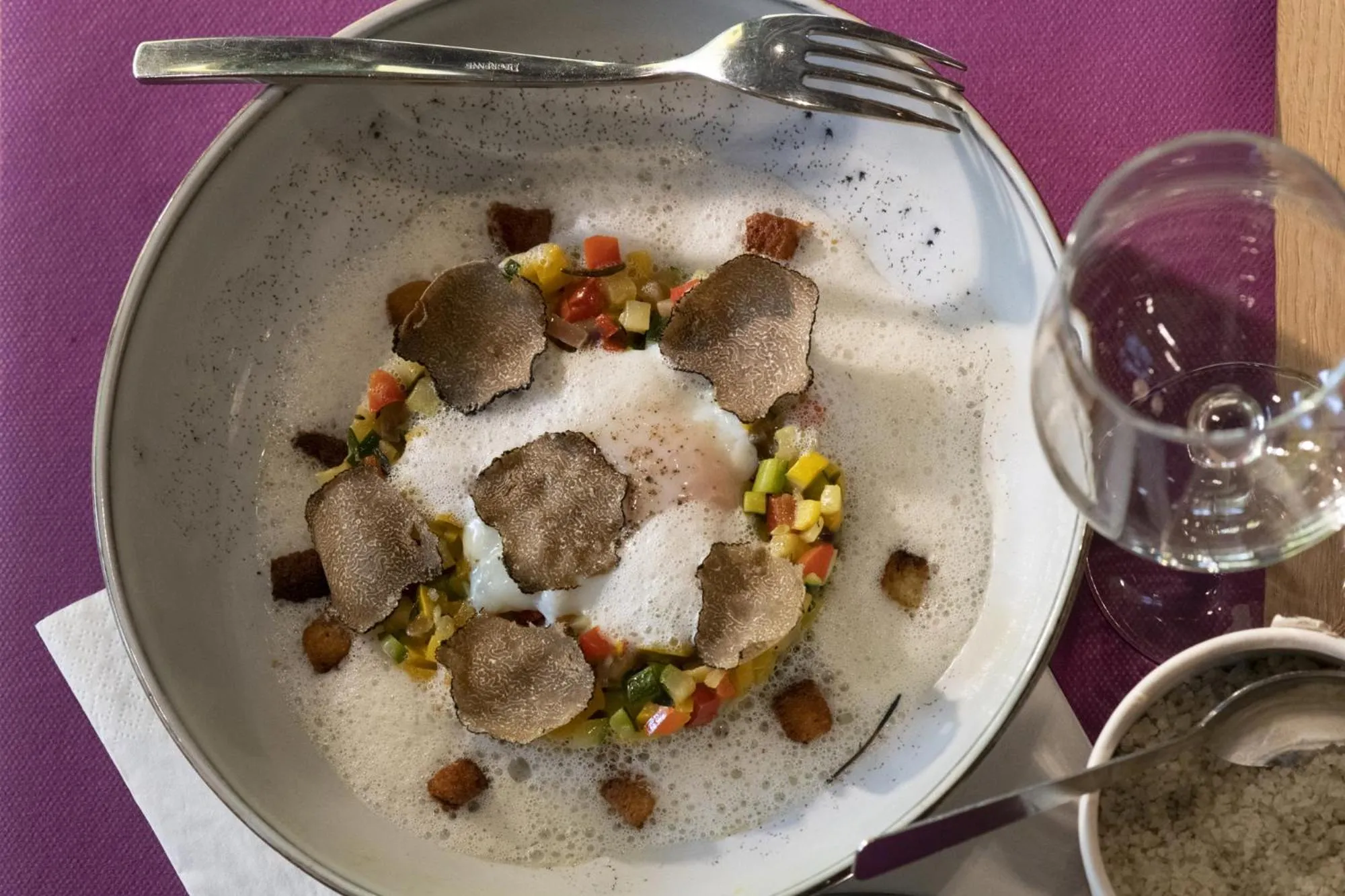 Food close-up in Novotel Antibes Sophia Antipolis