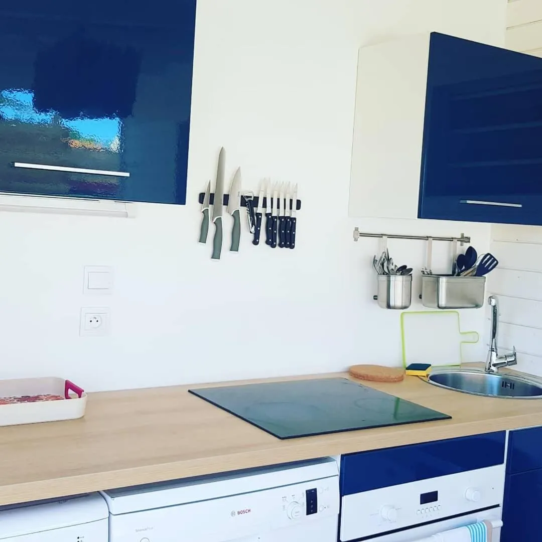 Kitchen or kitchenette in Chez Lauvineth