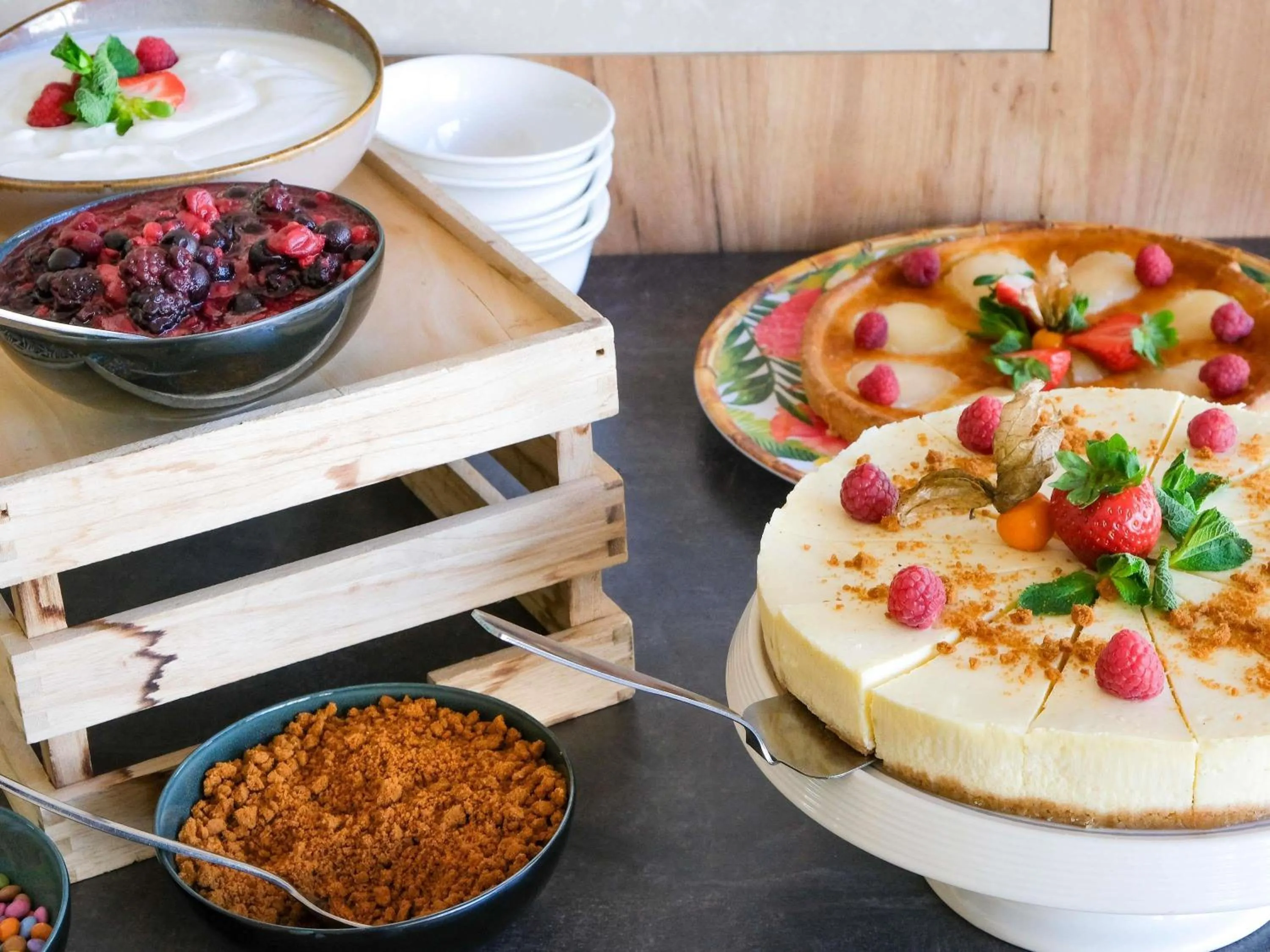 Breakfast in Novotel Narbonne Sud A9/A61