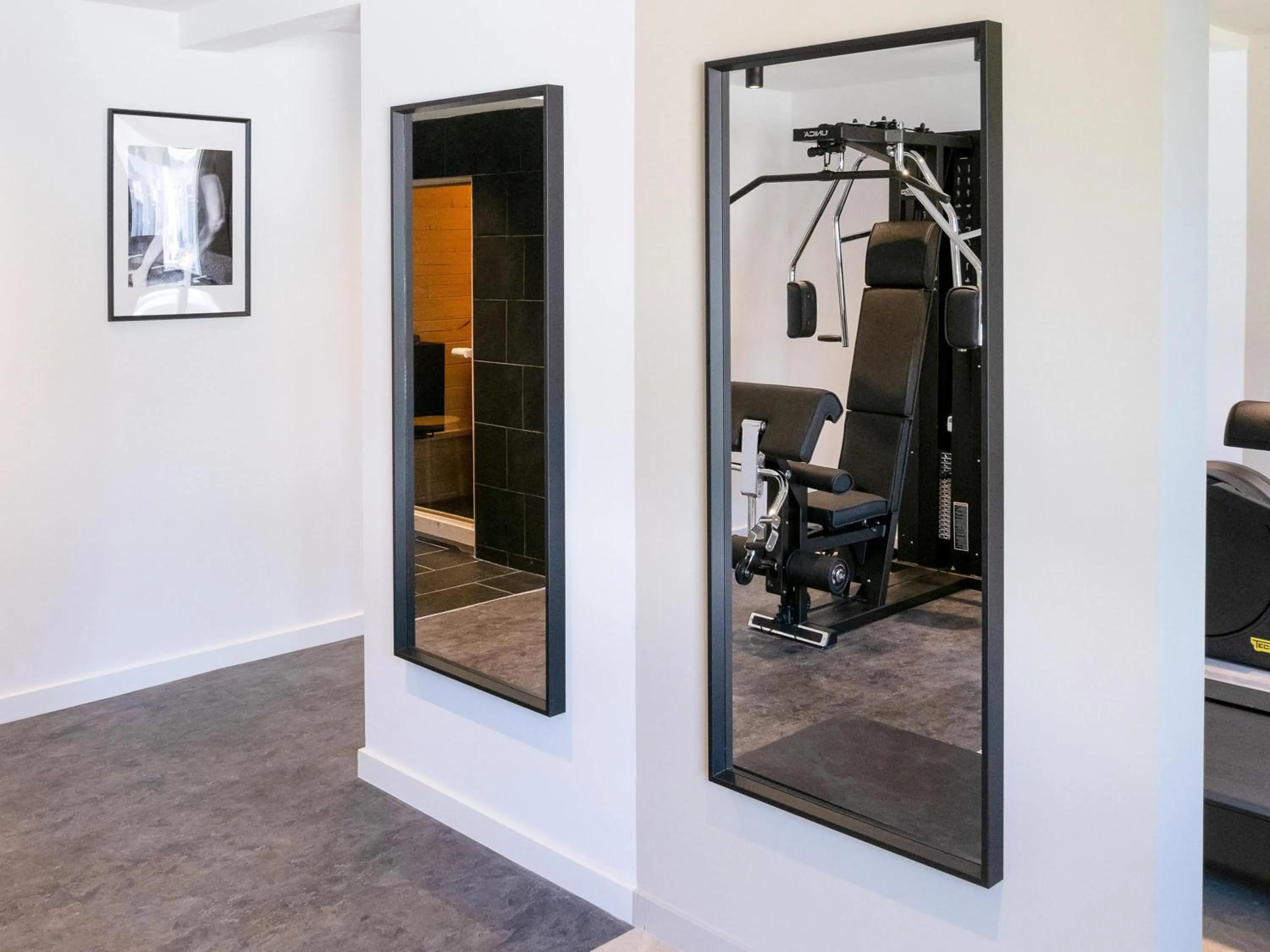 Fitness centre/facilities in Novotel Narbonne Sud A9/A61