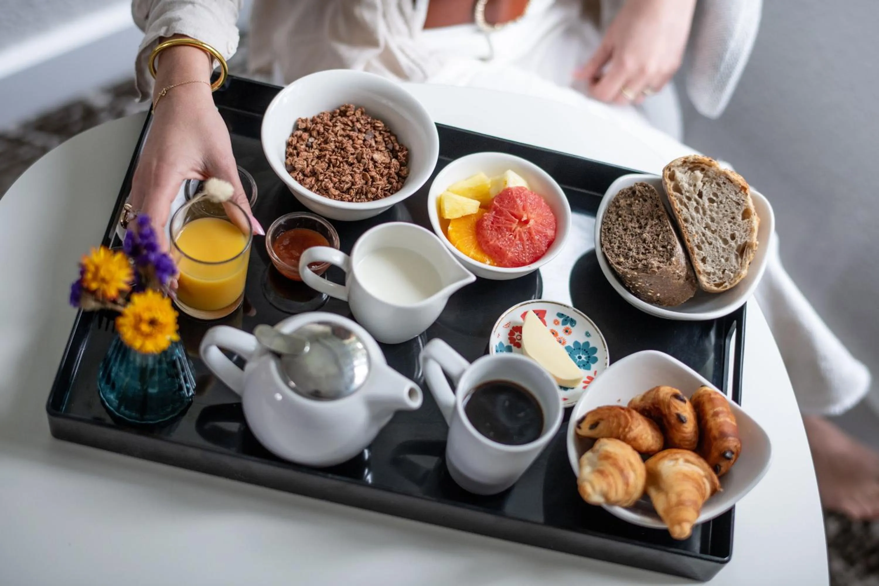 Breakfast in Novotel Bordeaux Mérignac