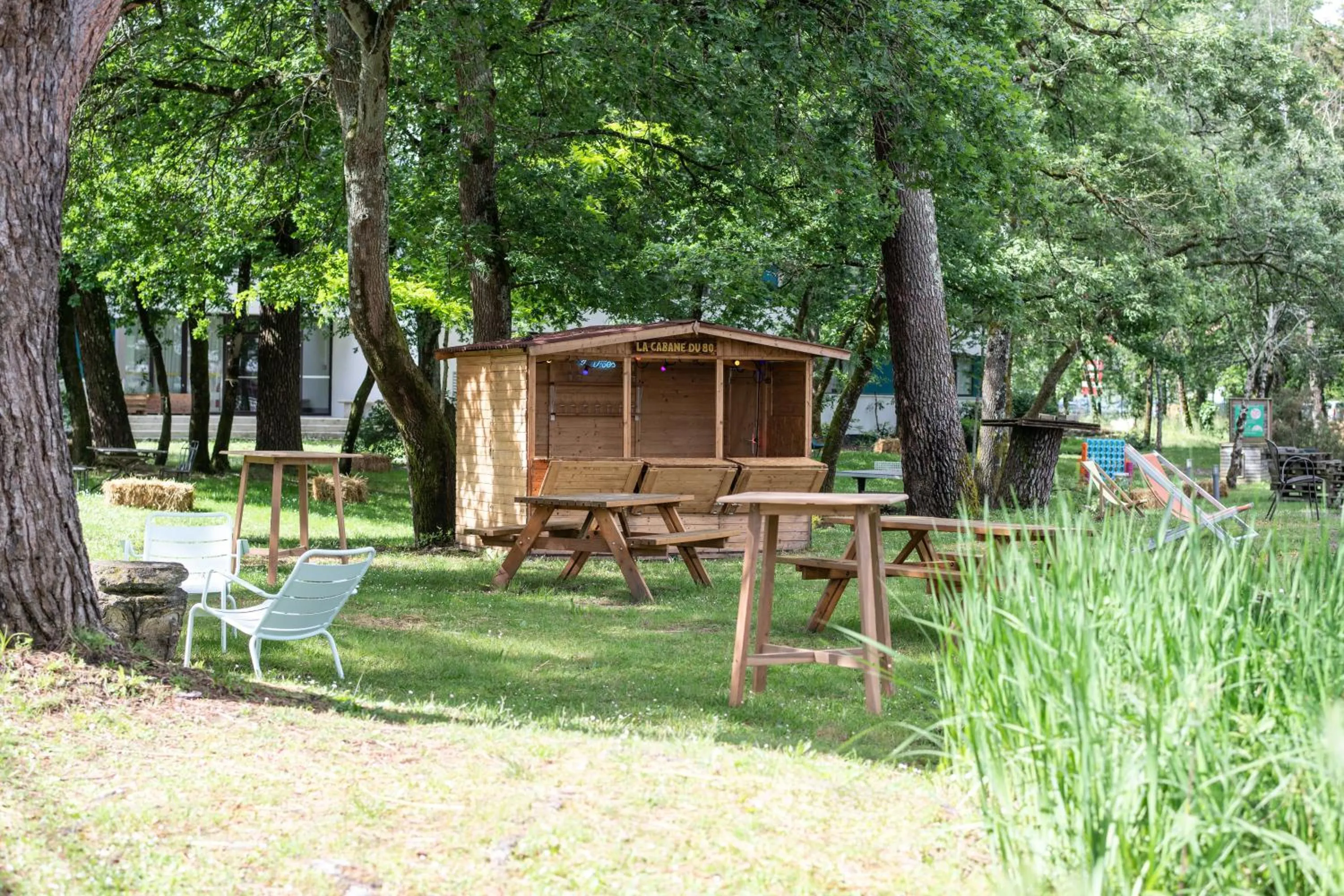 Garden in Novotel Bordeaux Mérignac