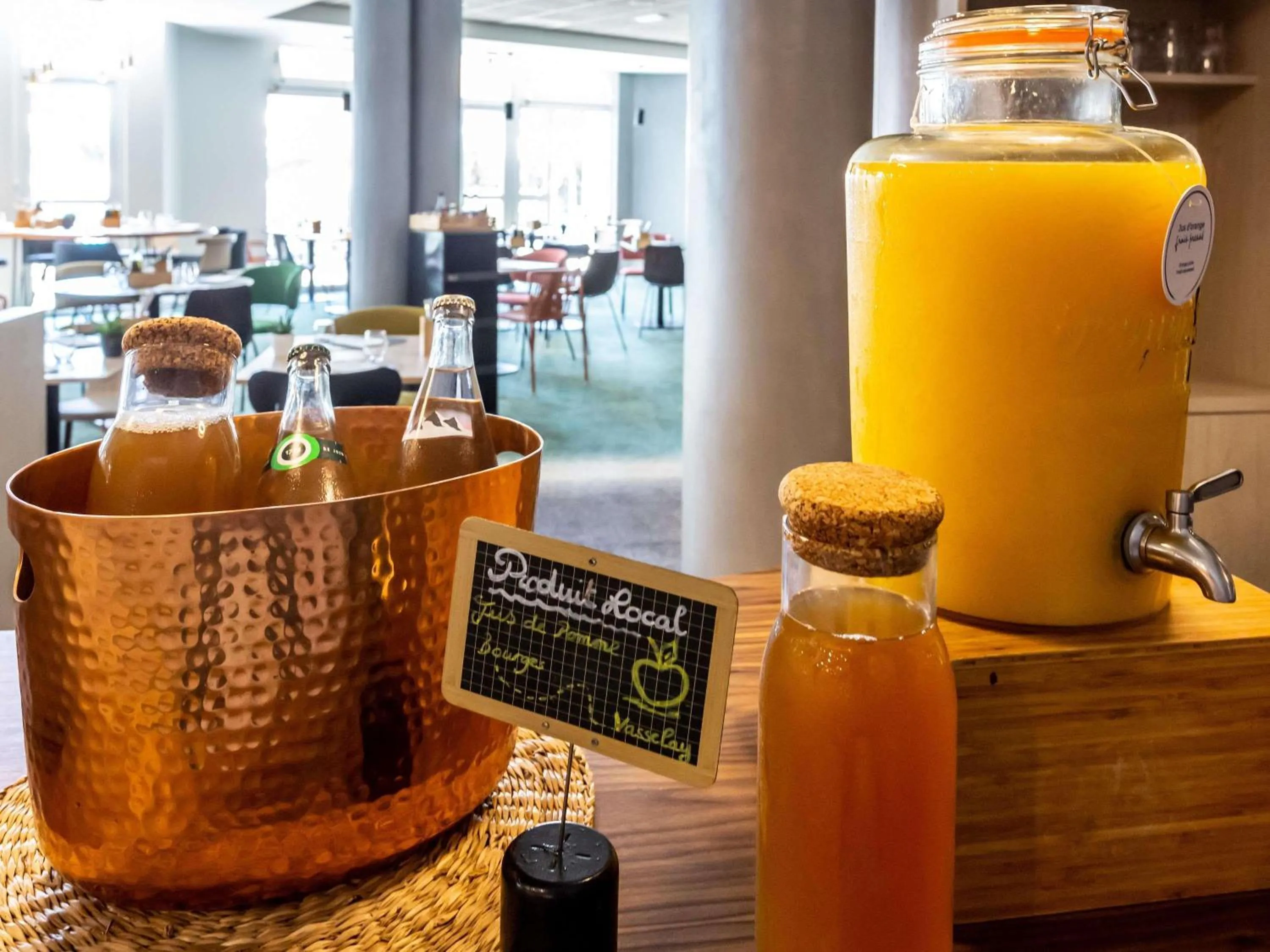 Breakfast in Novotel Bourges