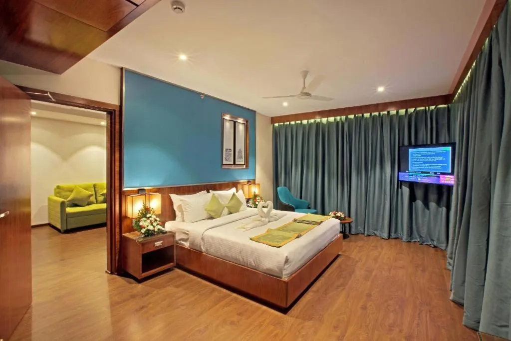 Bed in Hotel Ceasar Palace