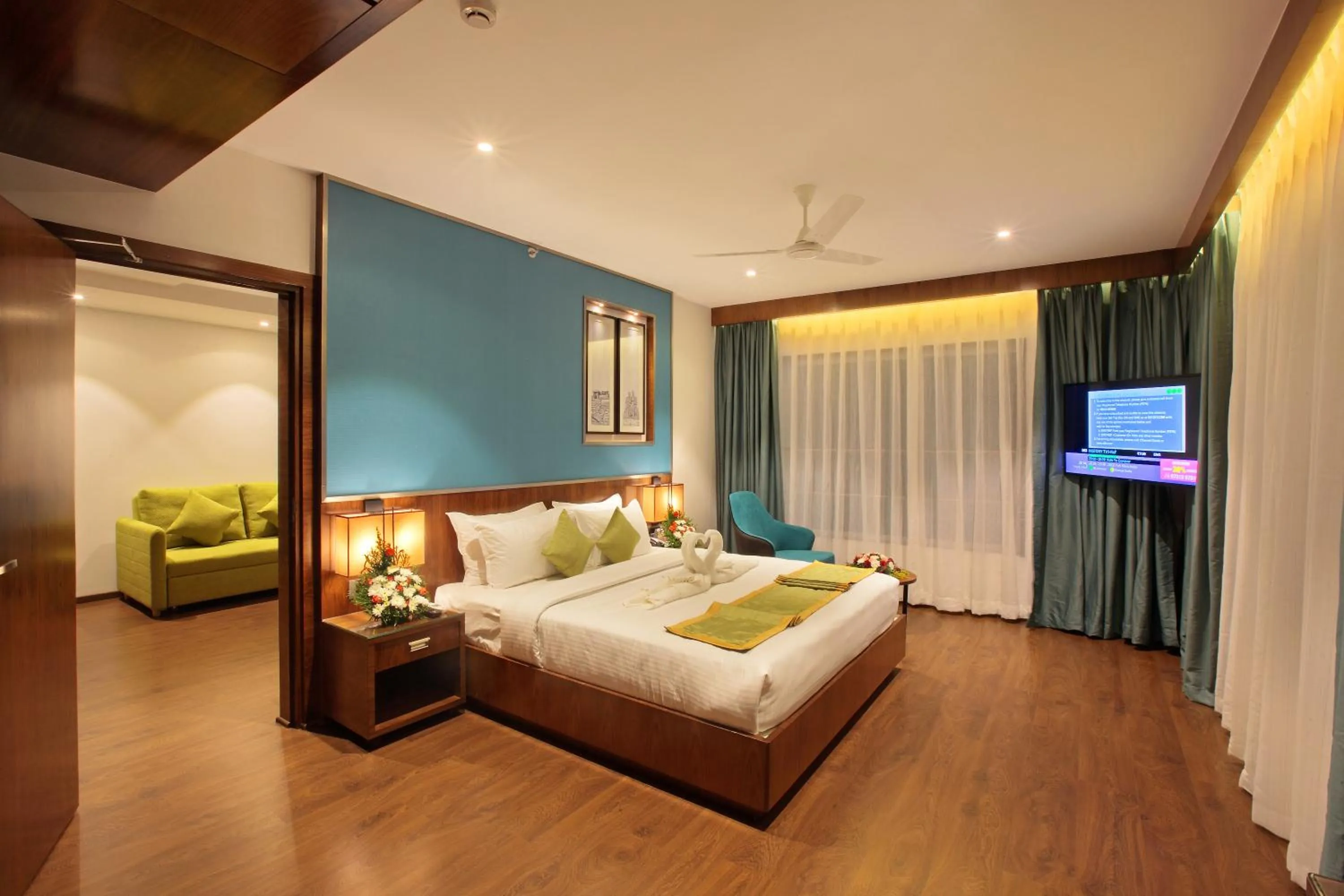 Bed in Hotel Ceasar Palace