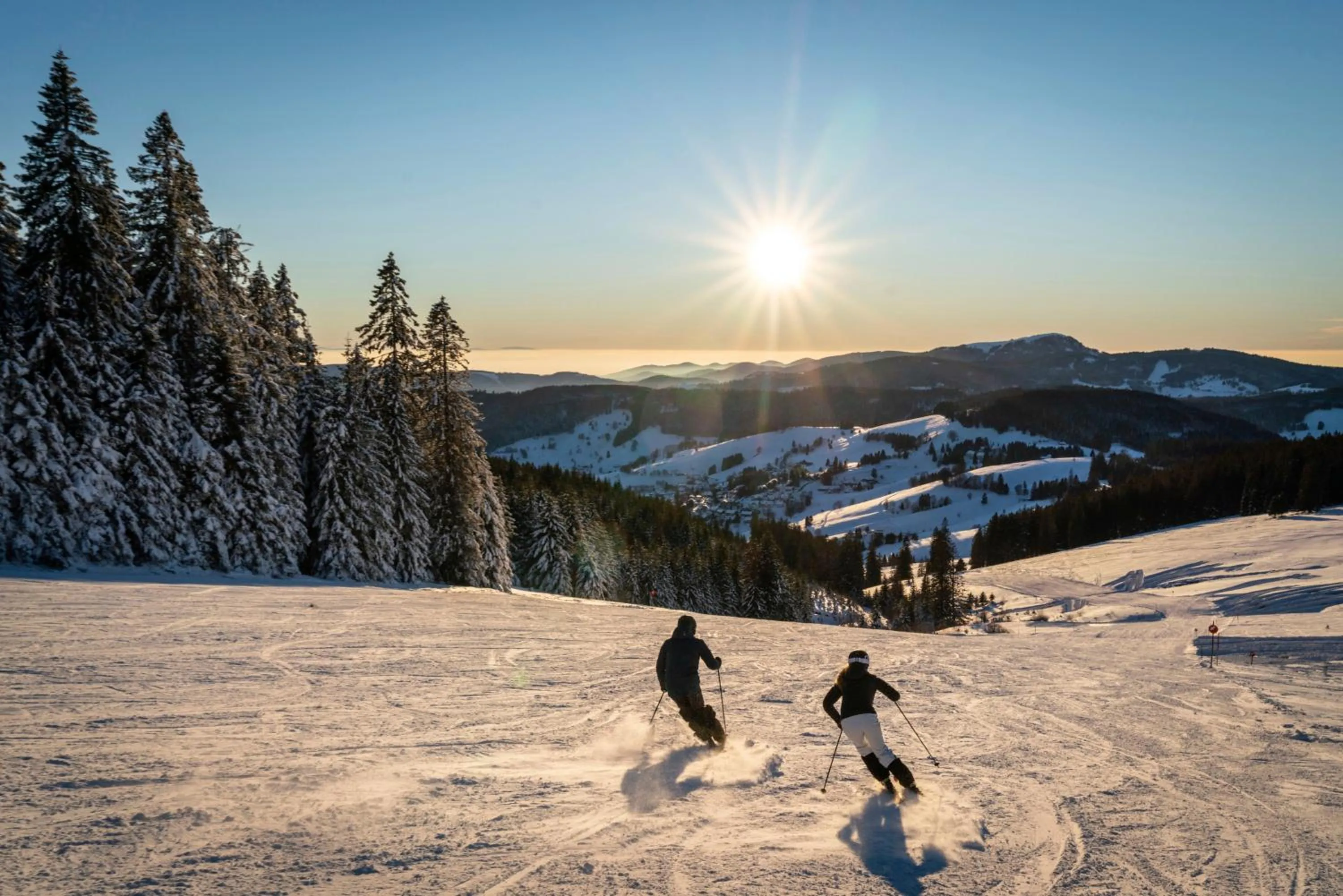 Skiing in coucou hotel & kuckucks-stube (Titisee)