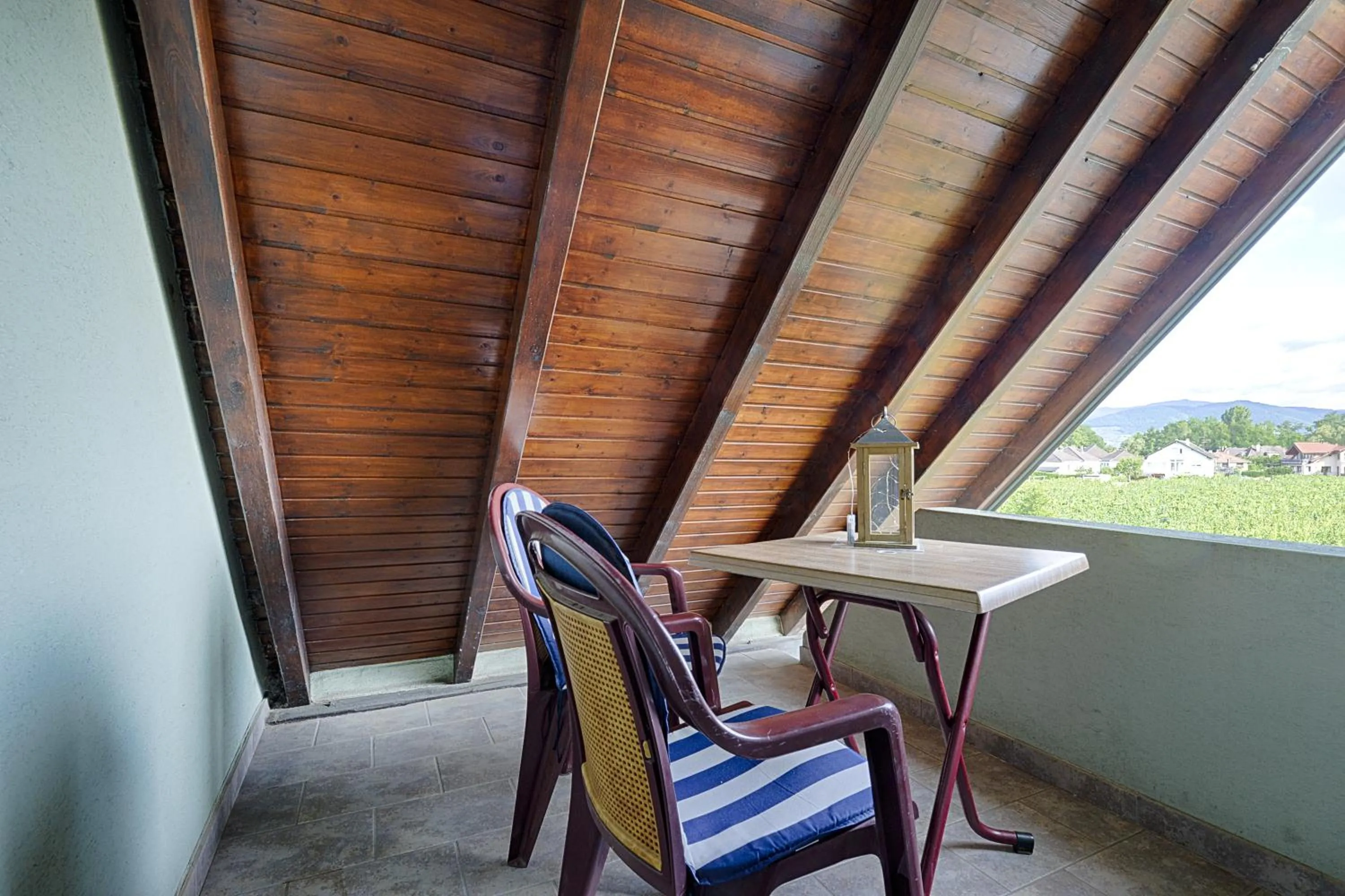 Balcony/Terrace in aux pieds des vignes chambre classée 2clefs