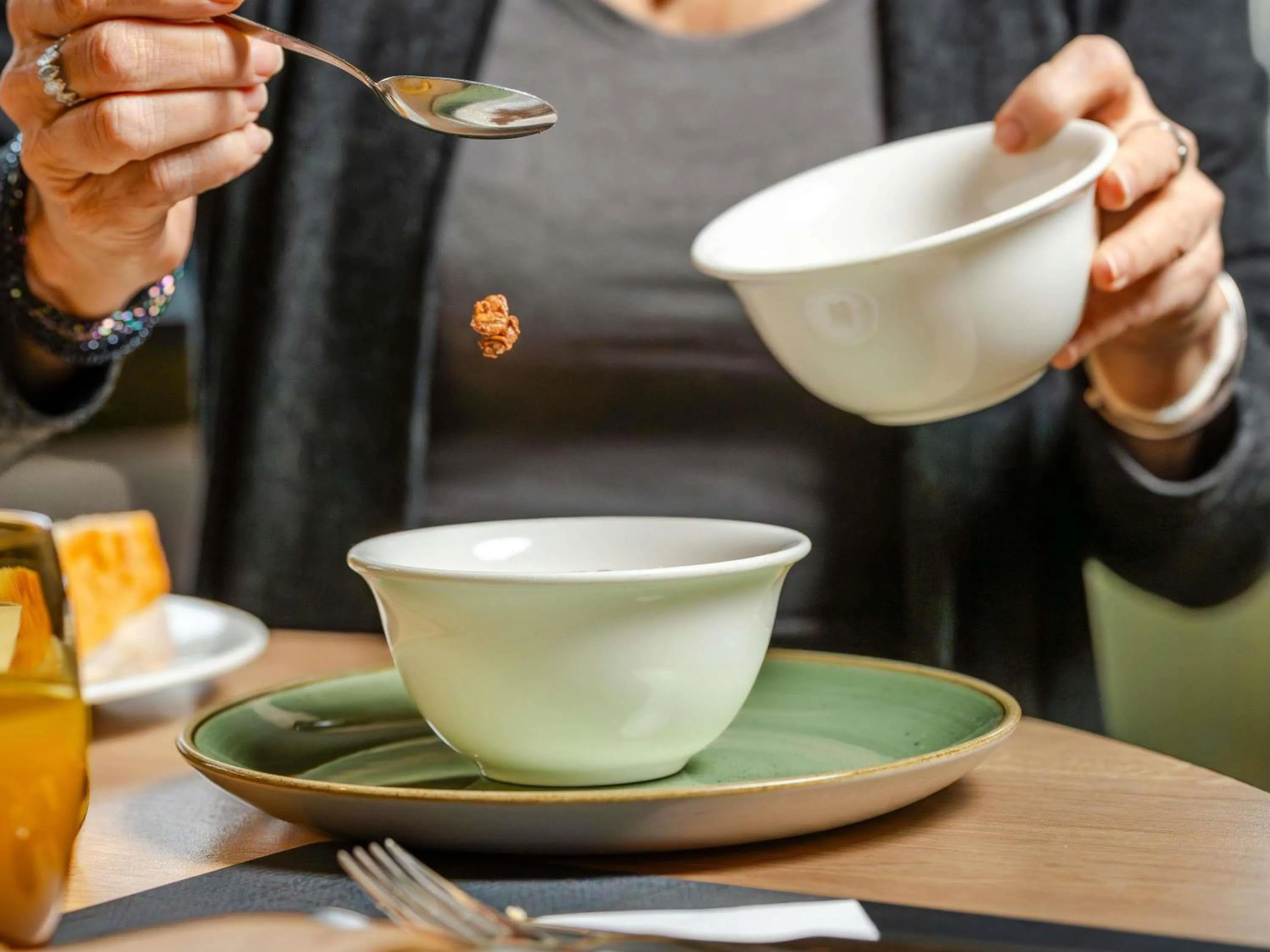 Breakfast in Novotel Caen Côte de Nacre