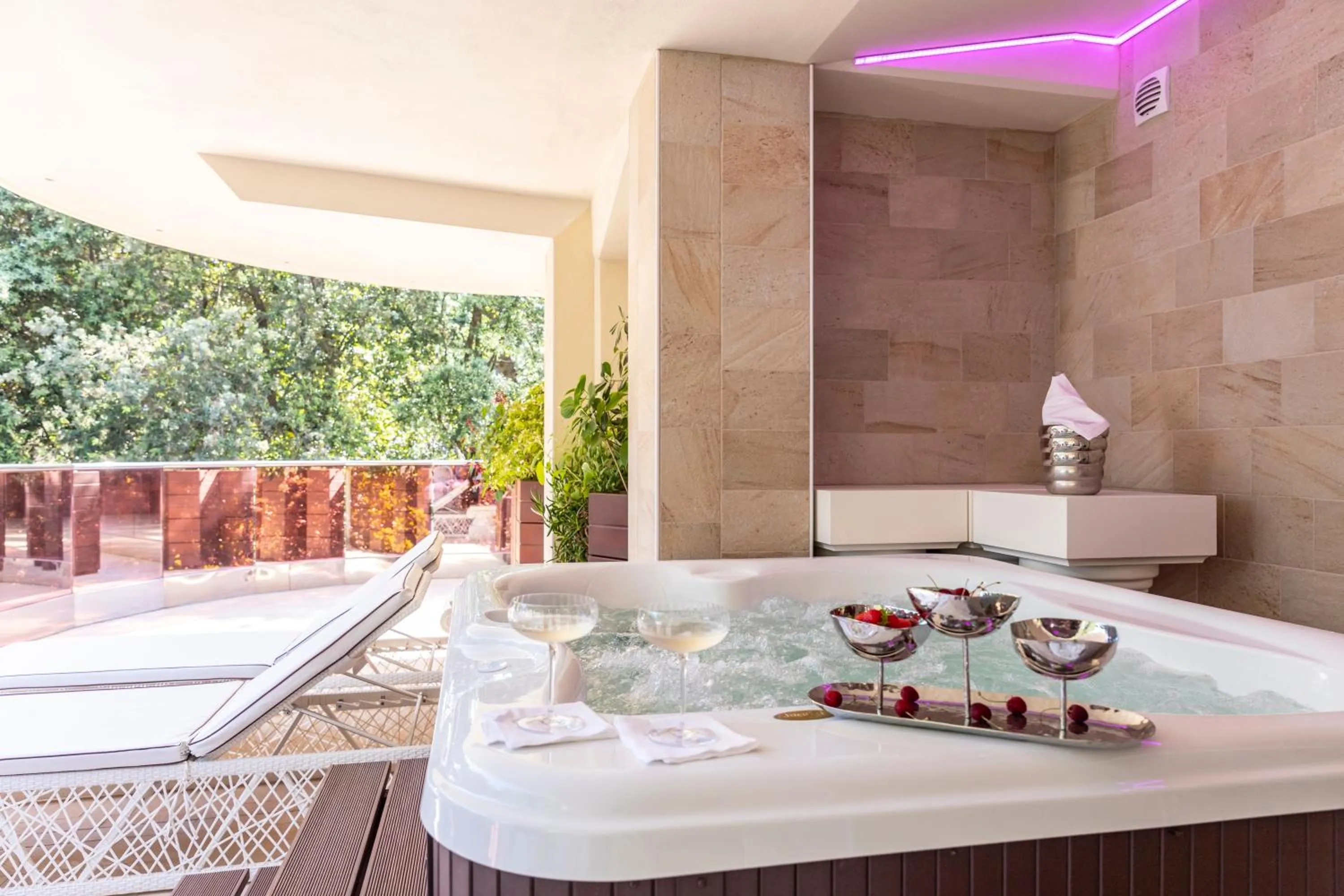 Balcony/Terrace in Boutique Hotel Paradiso Bovelacci