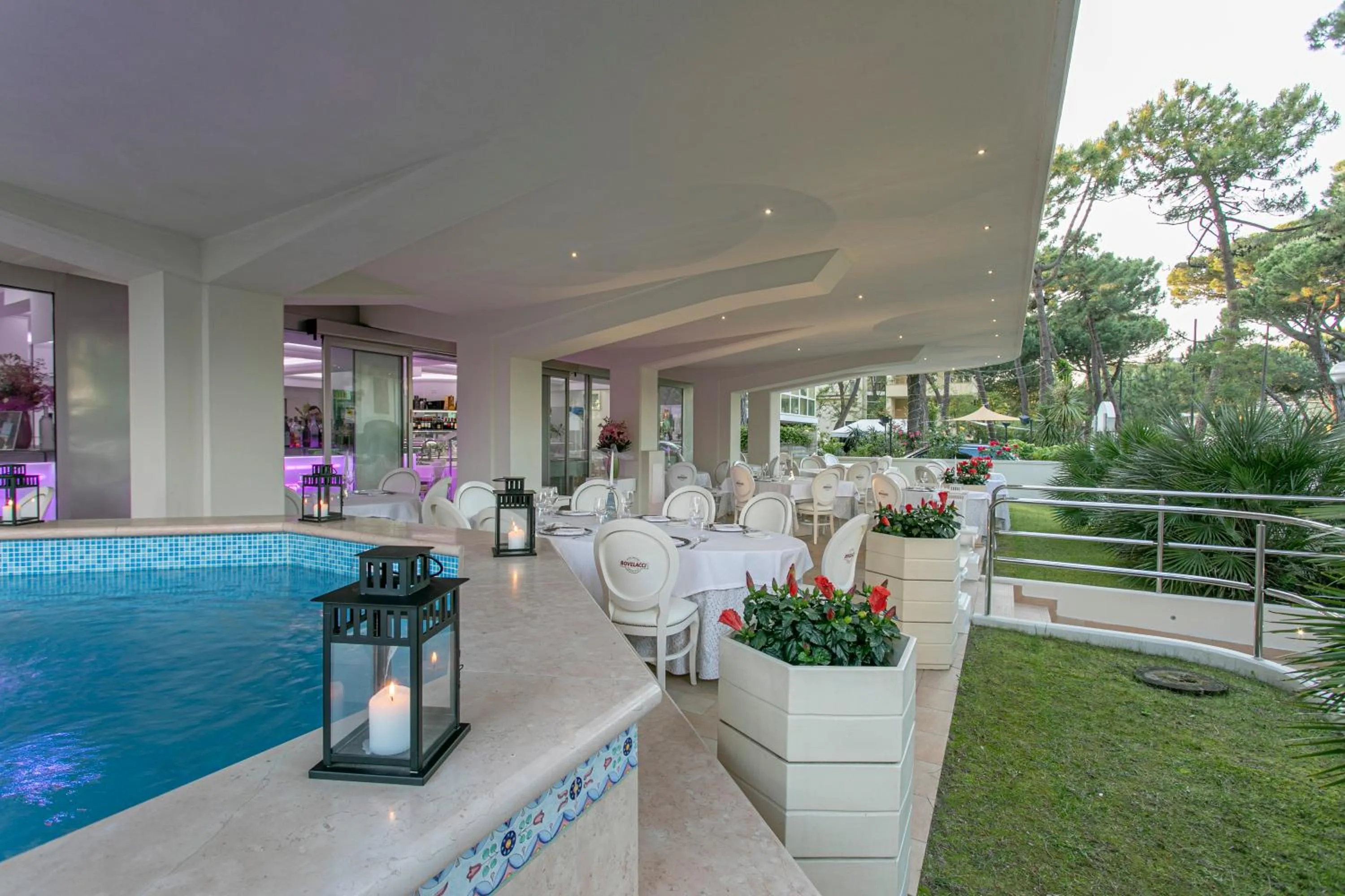 Restaurant/places to eat in Boutique Hotel Paradiso Bovelacci