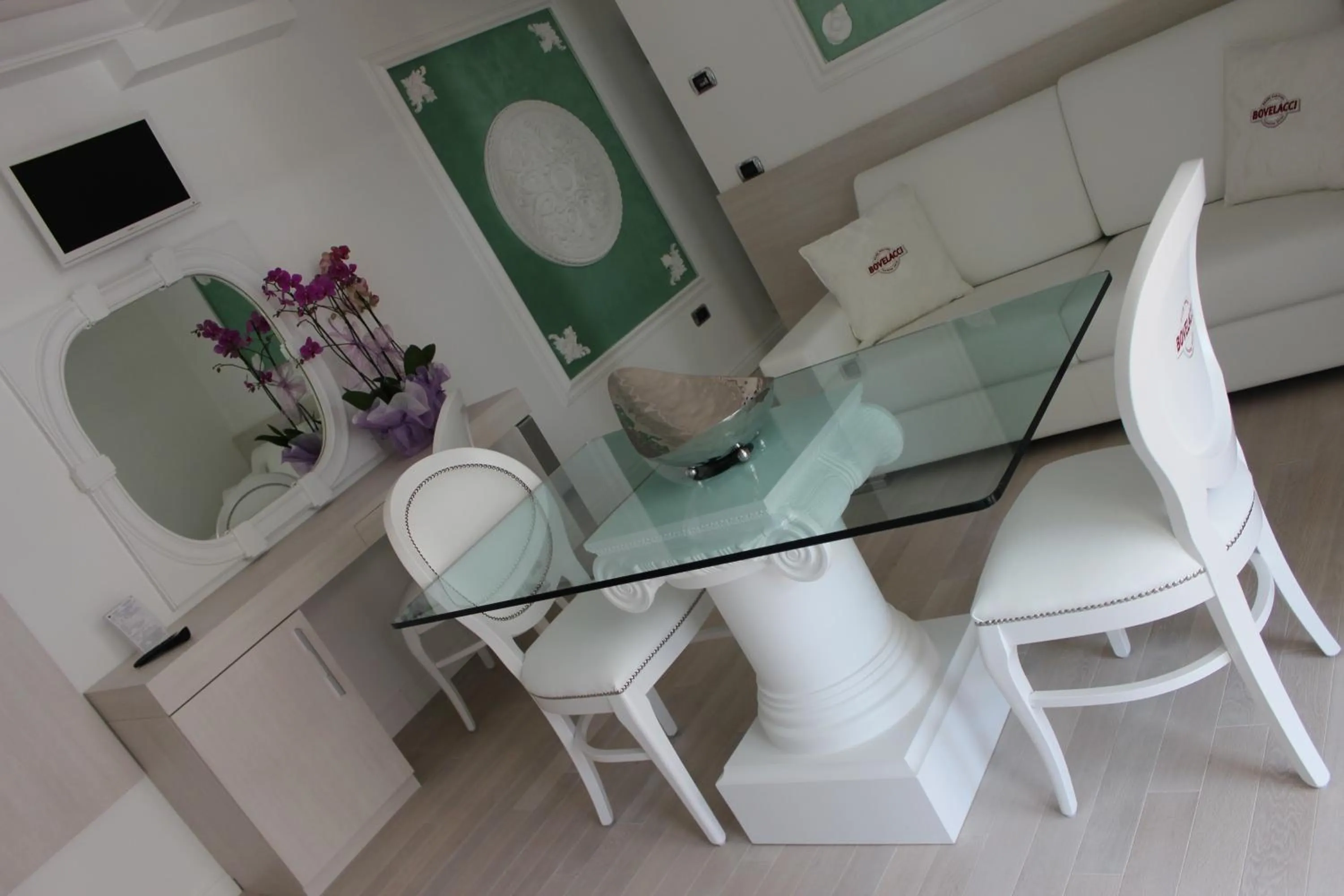 Living room in Boutique Hotel Paradiso Bovelacci