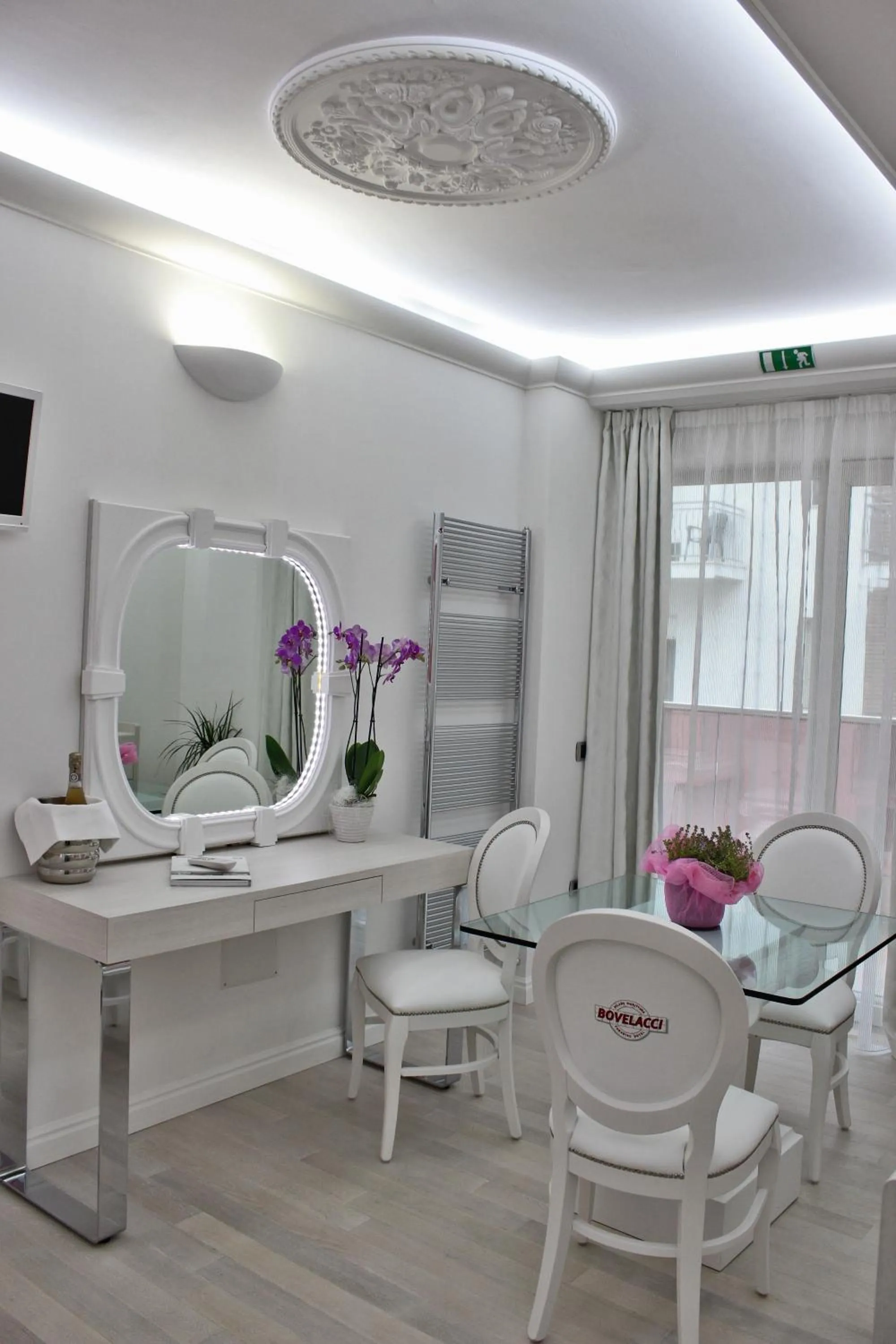 Seating area in Boutique Hotel Paradiso Bovelacci