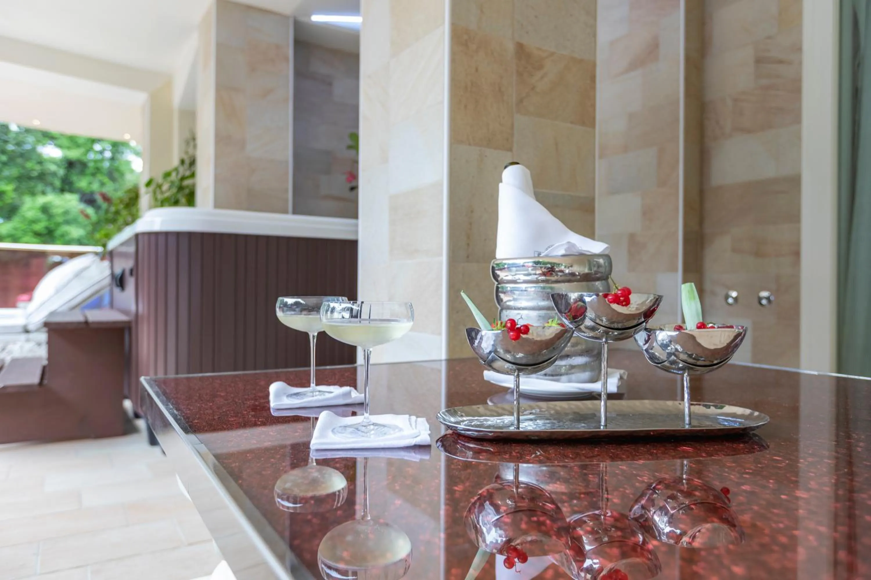 Living room in Boutique Hotel Paradiso Bovelacci