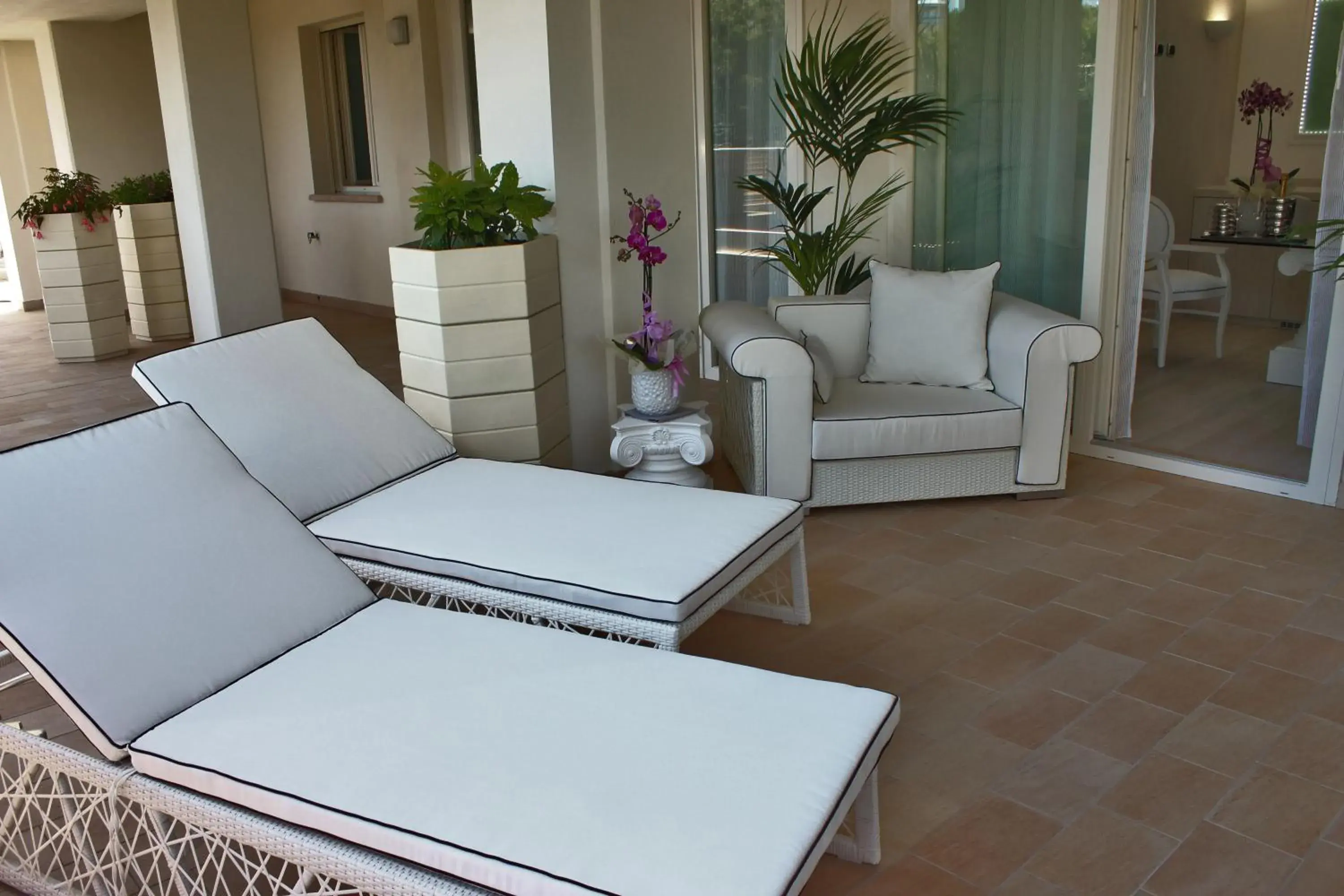 Balcony/Terrace, Seating Area in Boutique Hotel Paradiso