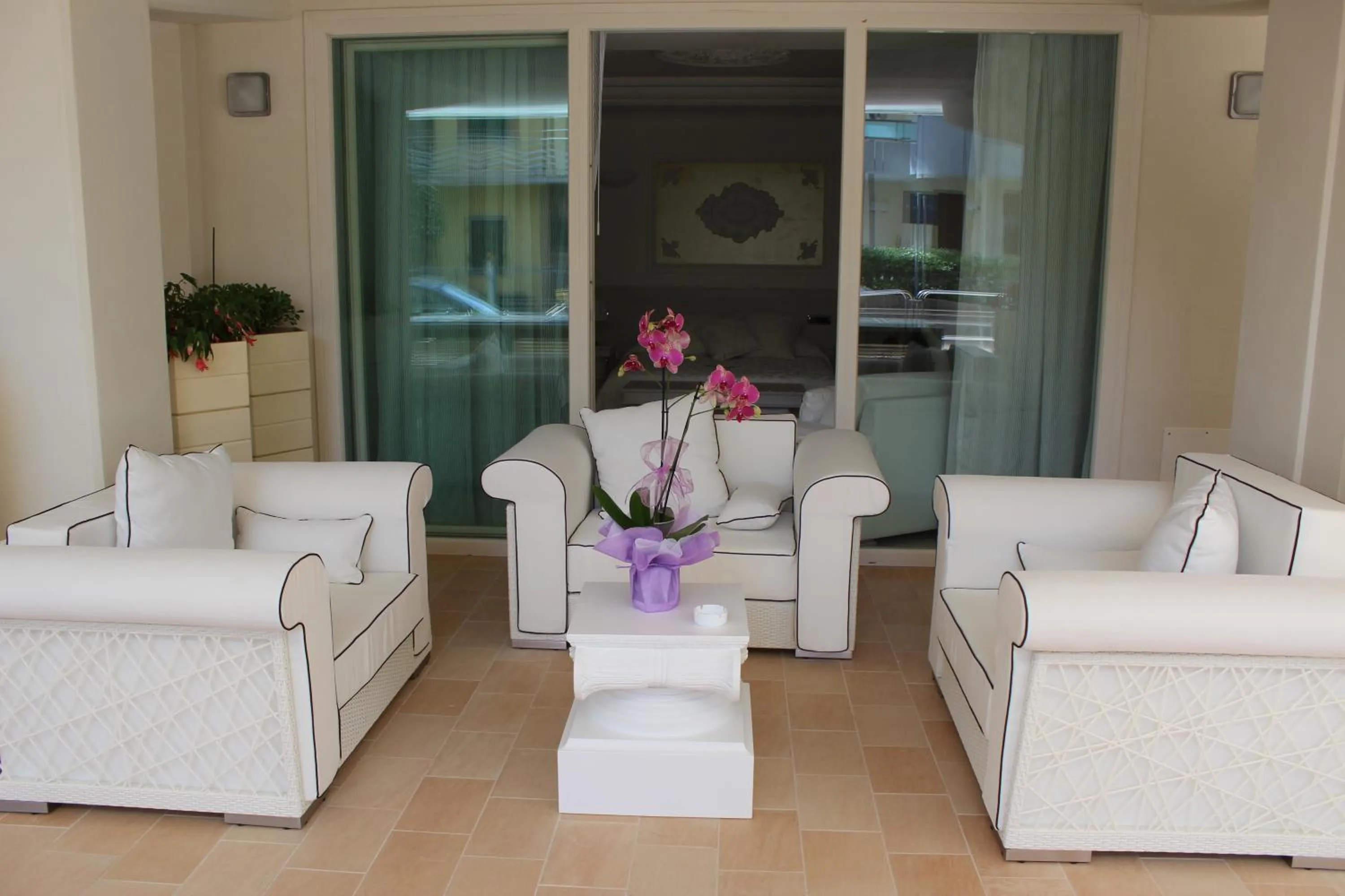 Balcony/Terrace in Boutique Hotel Paradiso Bovelacci