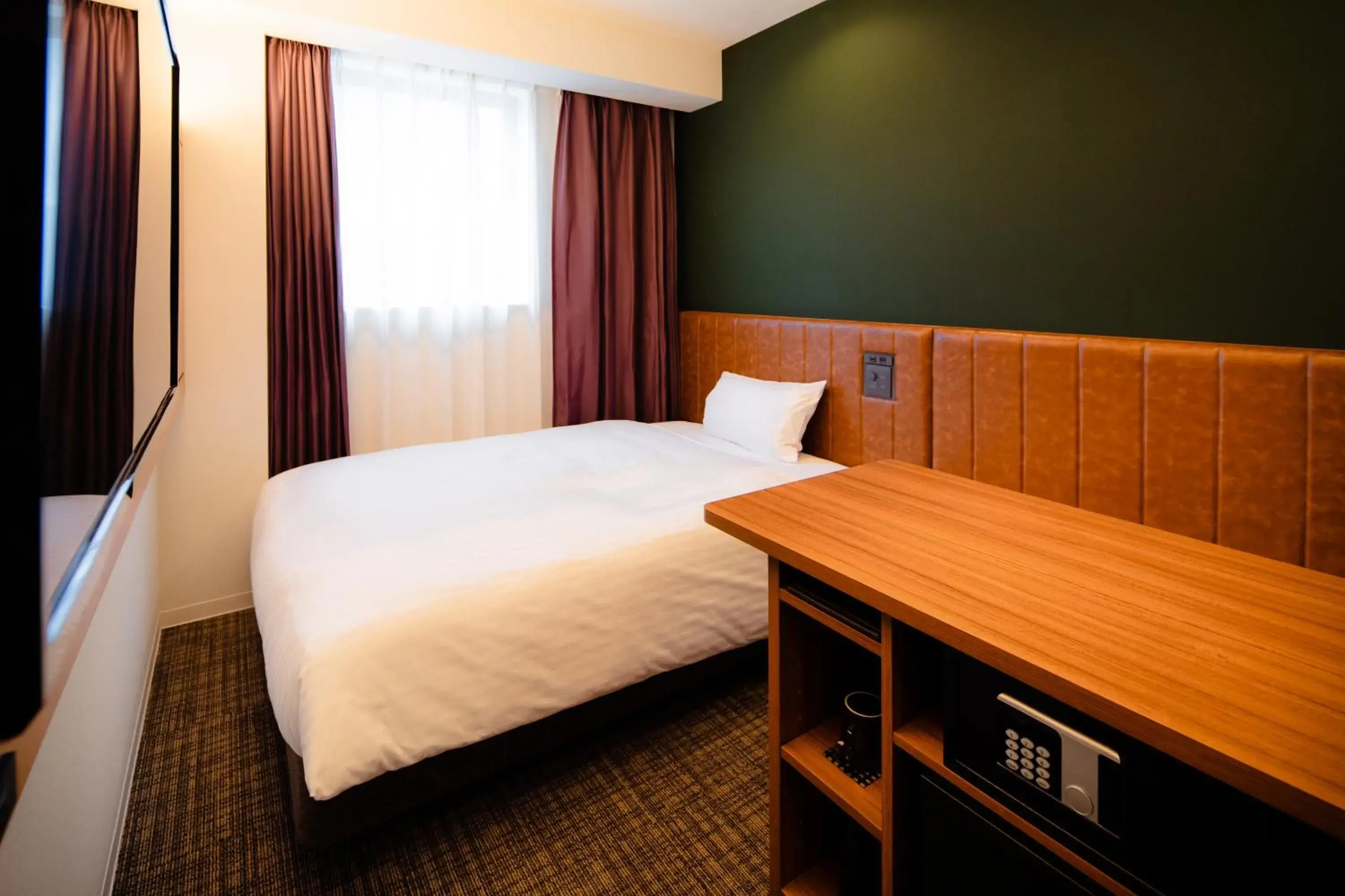 Bed in Via Inn Prime Hiroshima Shinkansenguchi Bed in Via Inn Prime Hiroshima Shinkansenguchi