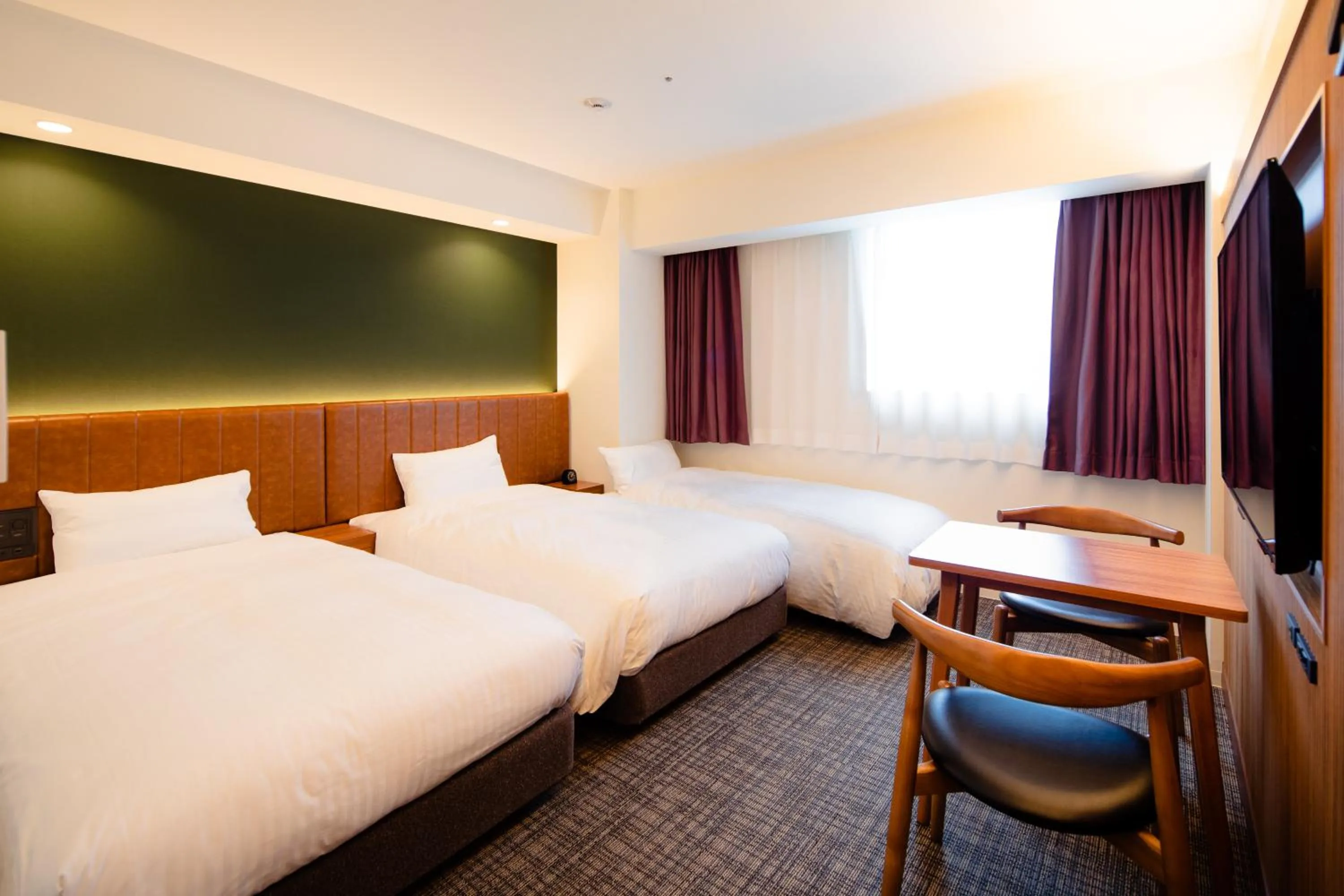 Bed in Via Inn Prime Hiroshima Shinkansenguchi