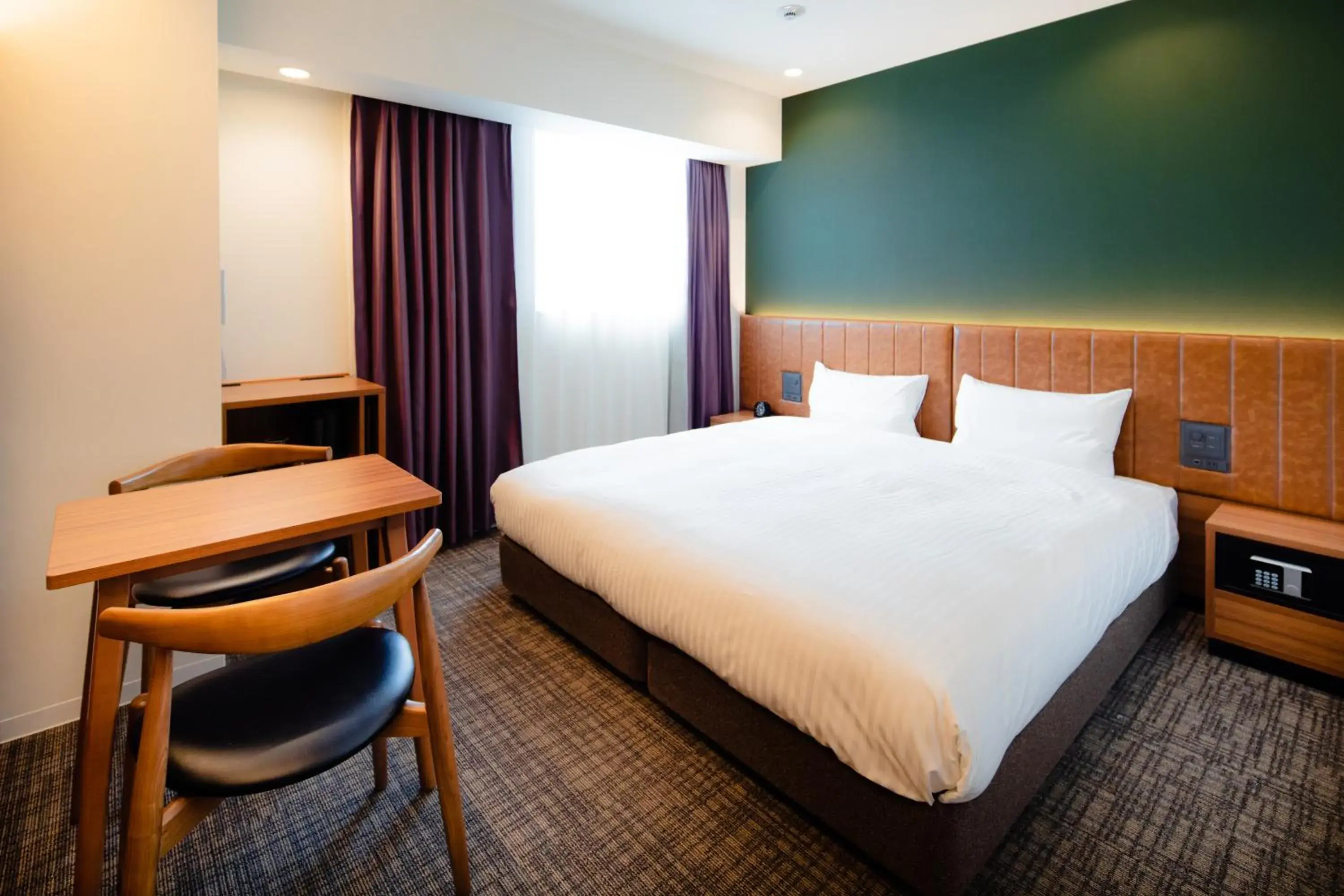 Bed in Via Inn Prime Hiroshima Shinkansenguchi Bed in Via Inn Prime Hiroshima Shinkansenguchi