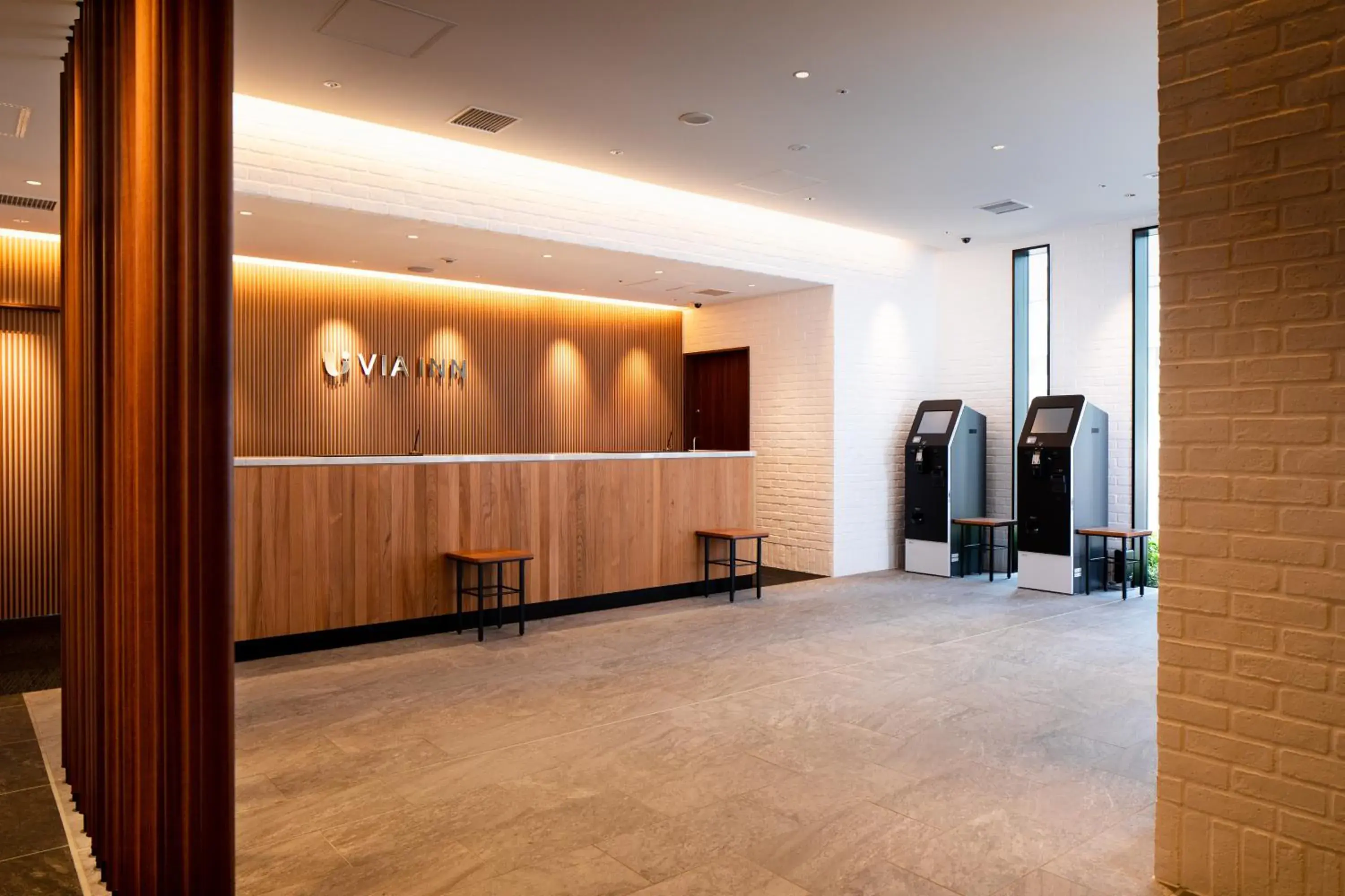 Lobby or reception in Via Inn Prime Hiroshima Shinkansenguchi Lobby or reception in Via Inn Prime Hiroshima Shinkansenguchi