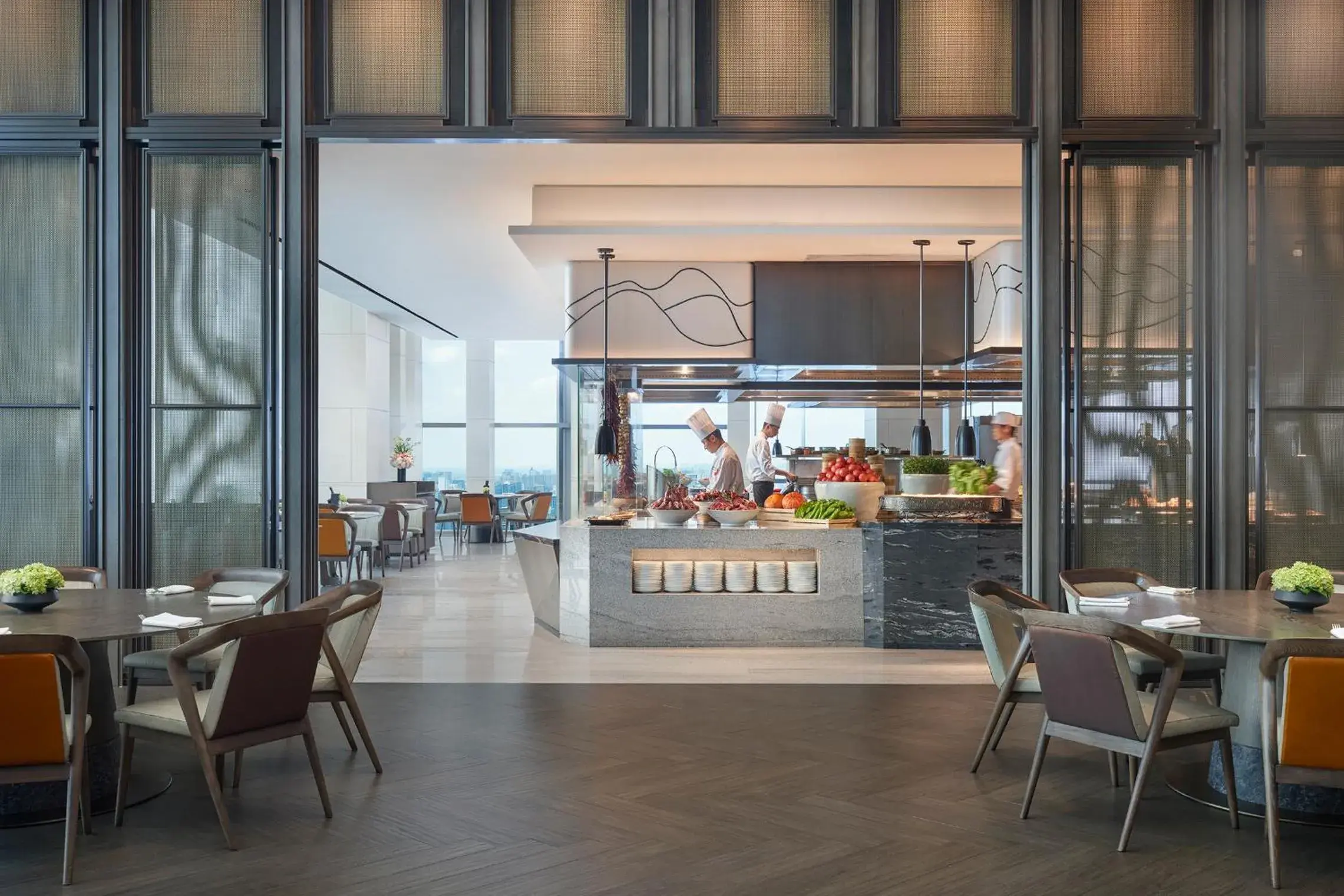 Restaurant/places to eat in Grand Hyatt Hefei Restaurant/places to eat in Grand Hyatt Hefei