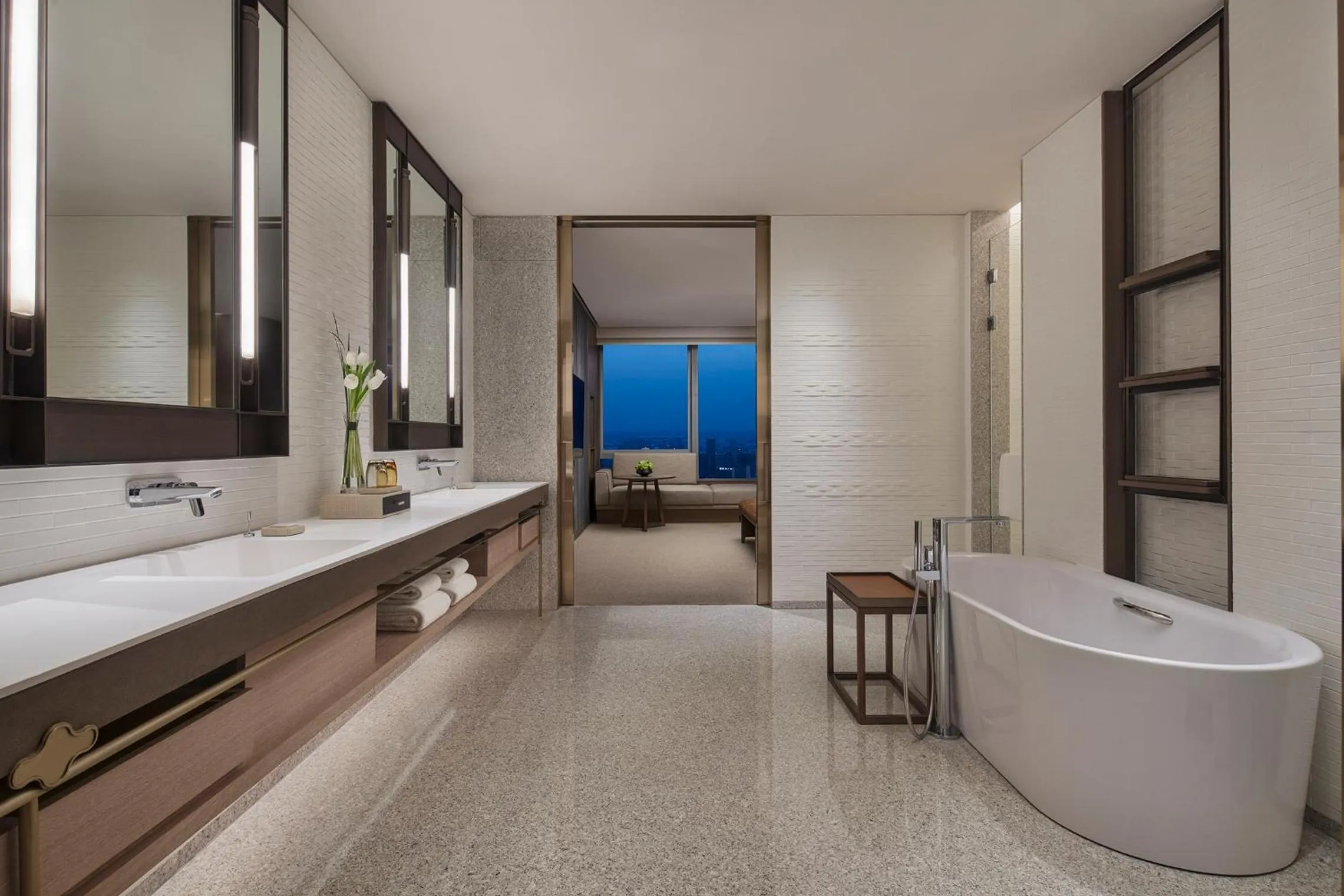 Bathroom in Grand Hyatt Hefei
