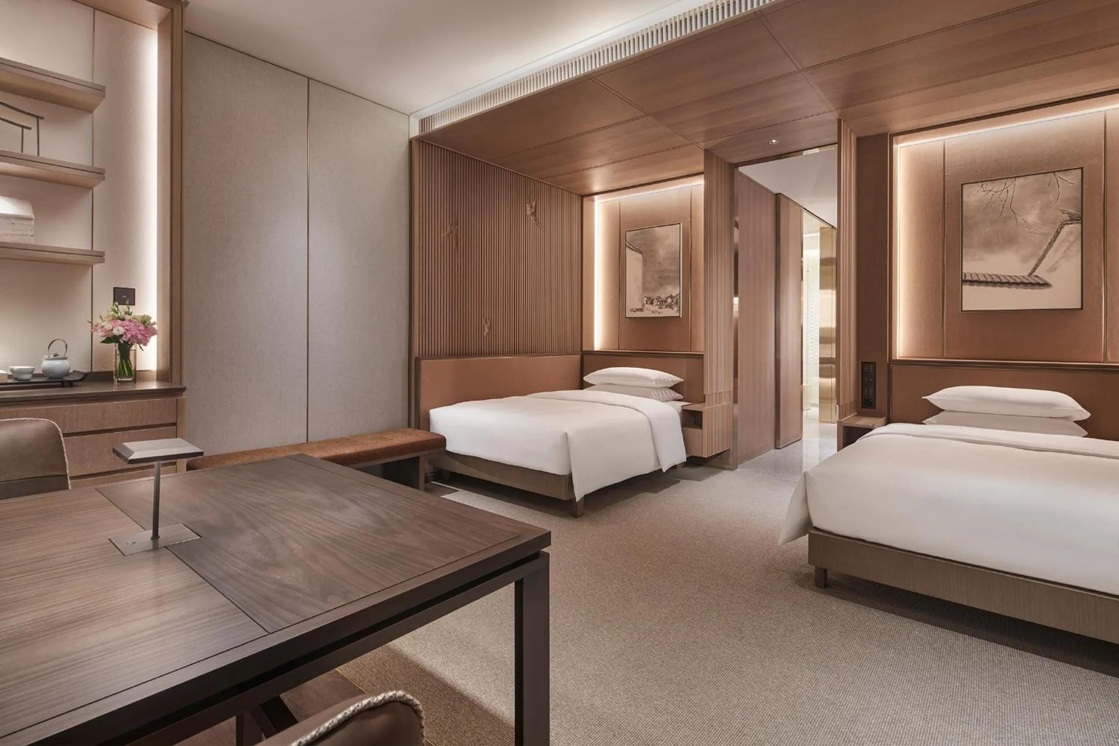 Photo of the whole room, Bed in Grand Hyatt Hefei