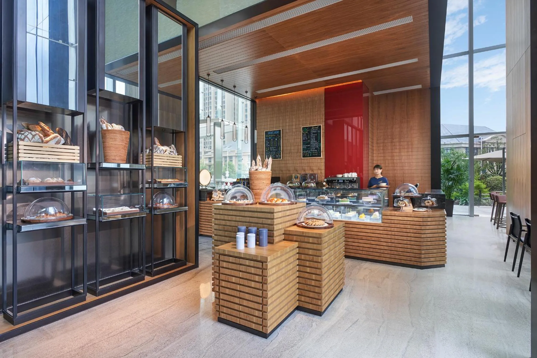 Buffet breakfast in Grand Hyatt Hefei